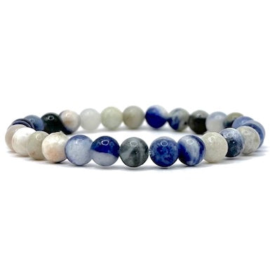 Sodalite - Calming - Crystal Bead Bracelet