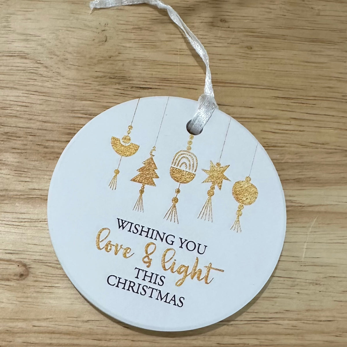 Christmas Ceramic Tag