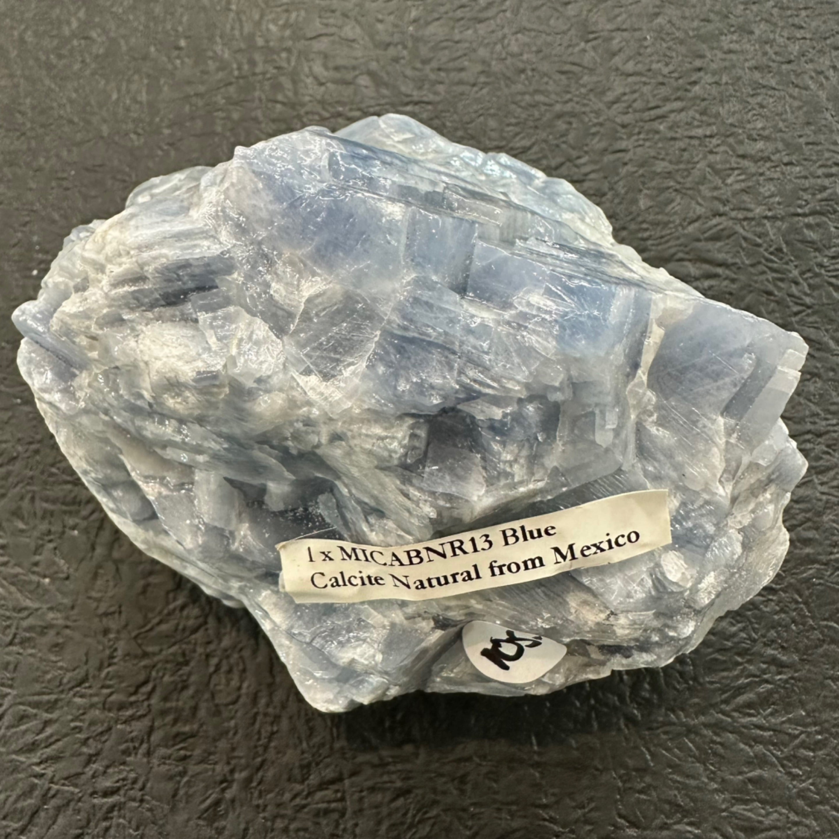 Blue Calcite from Mexico