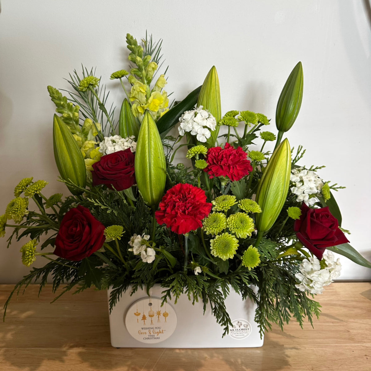 Luxe Christmas Planter