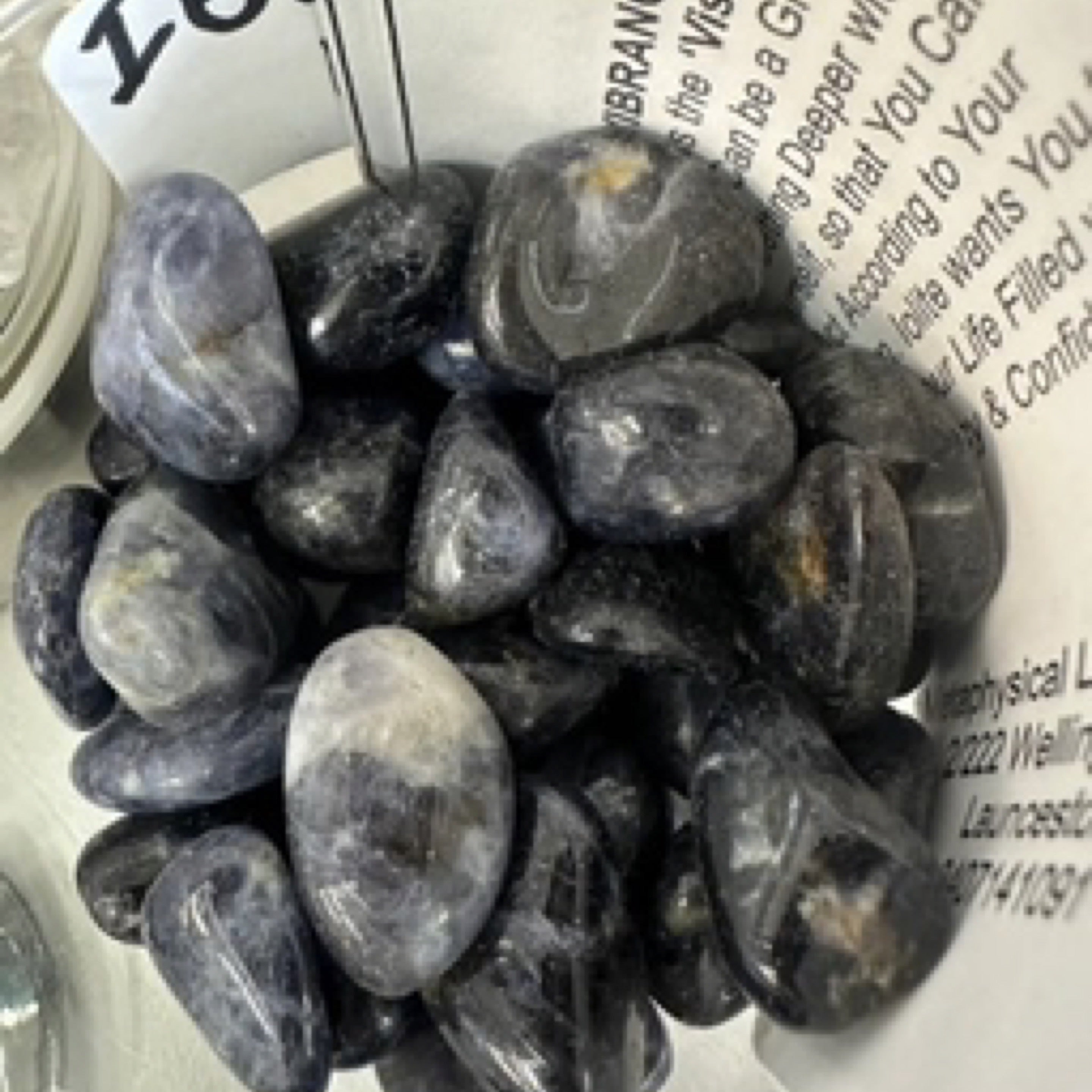 Iolite Tumbled Stones