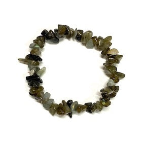 Labradorite Chip Bracelet