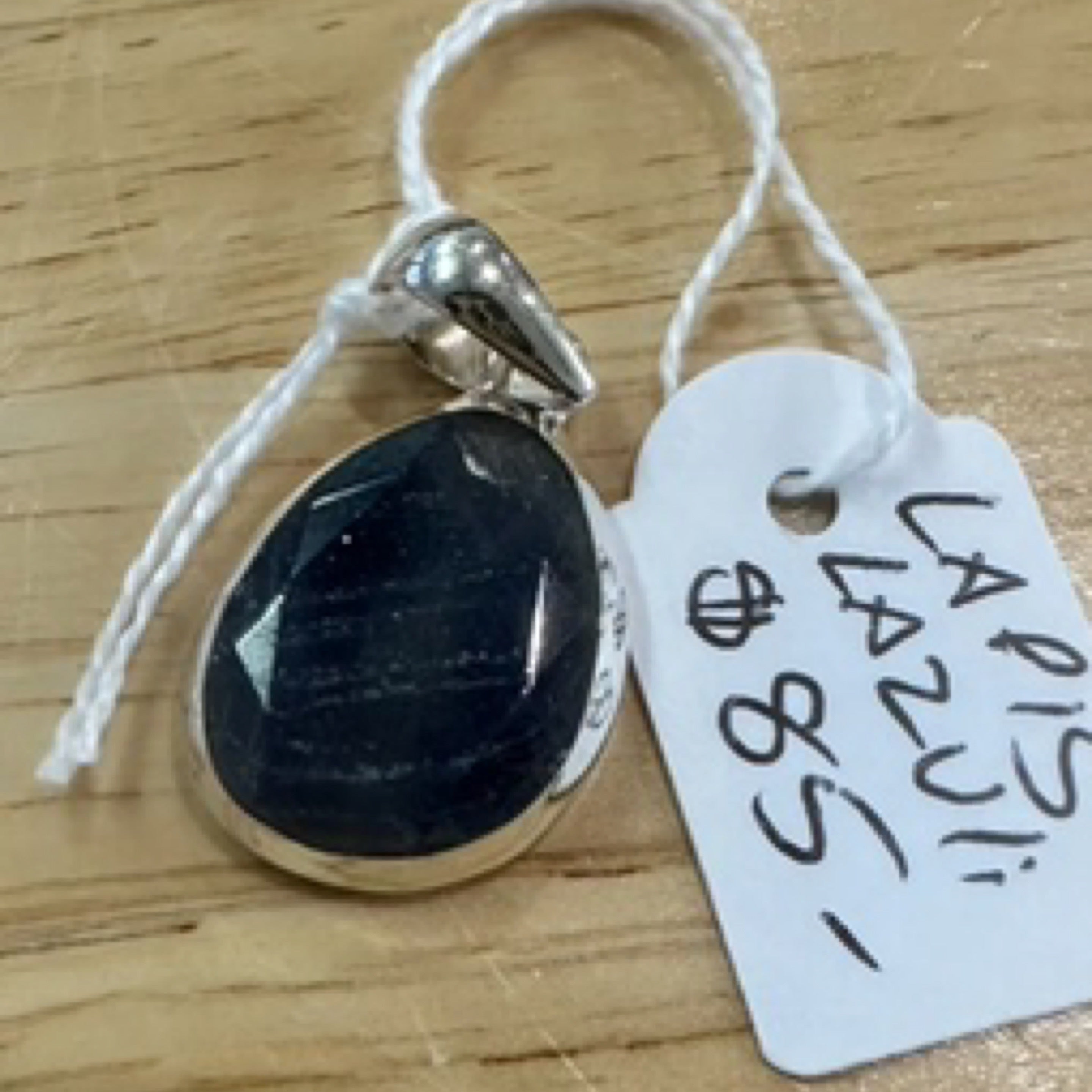 Lapis Lazuli Sterling Silver Pendant