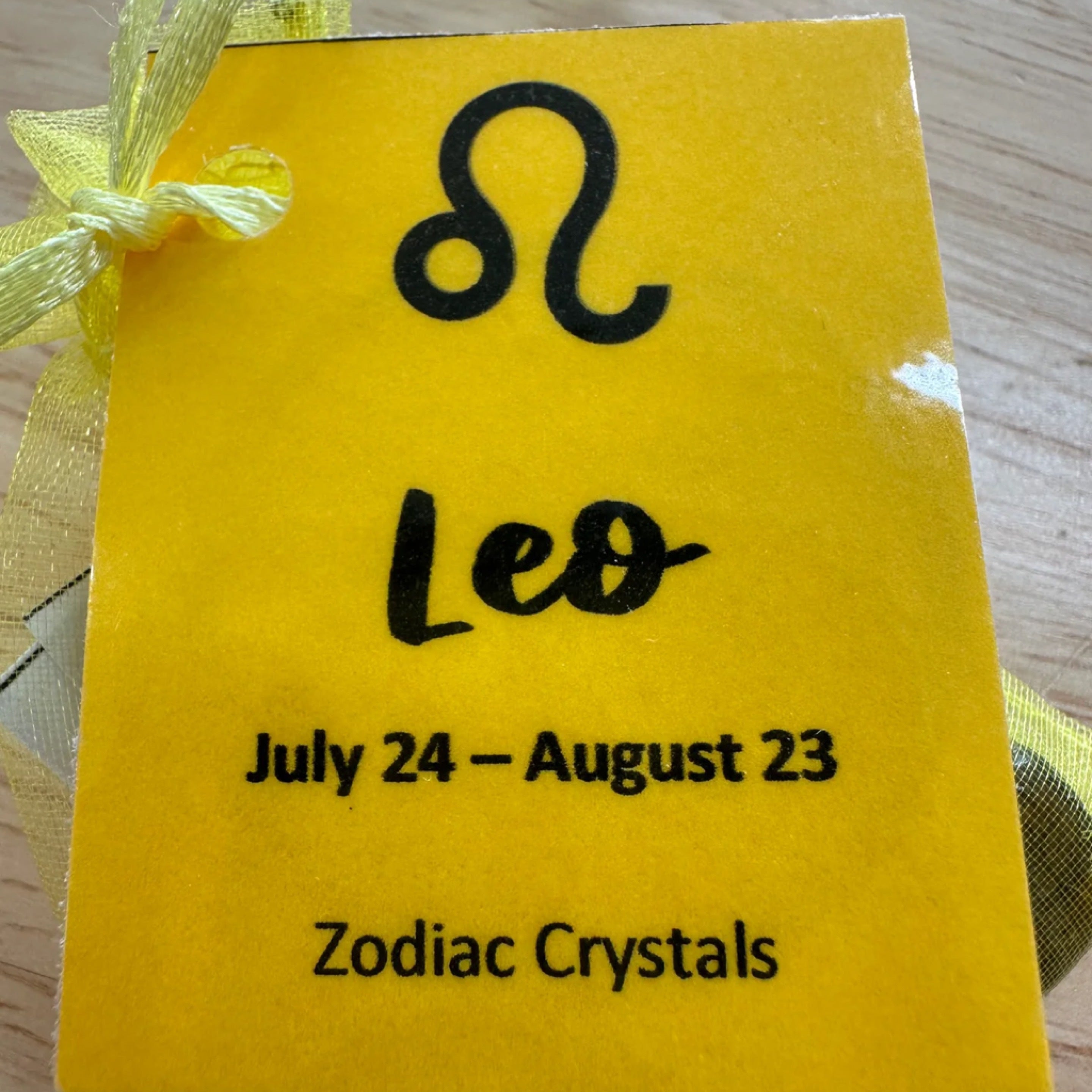 Leo - Zodiac Crystal Bags