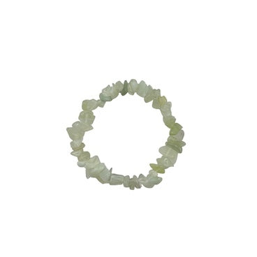 New Jade - Luck & Prosperity - Crystal Chip Bracelet