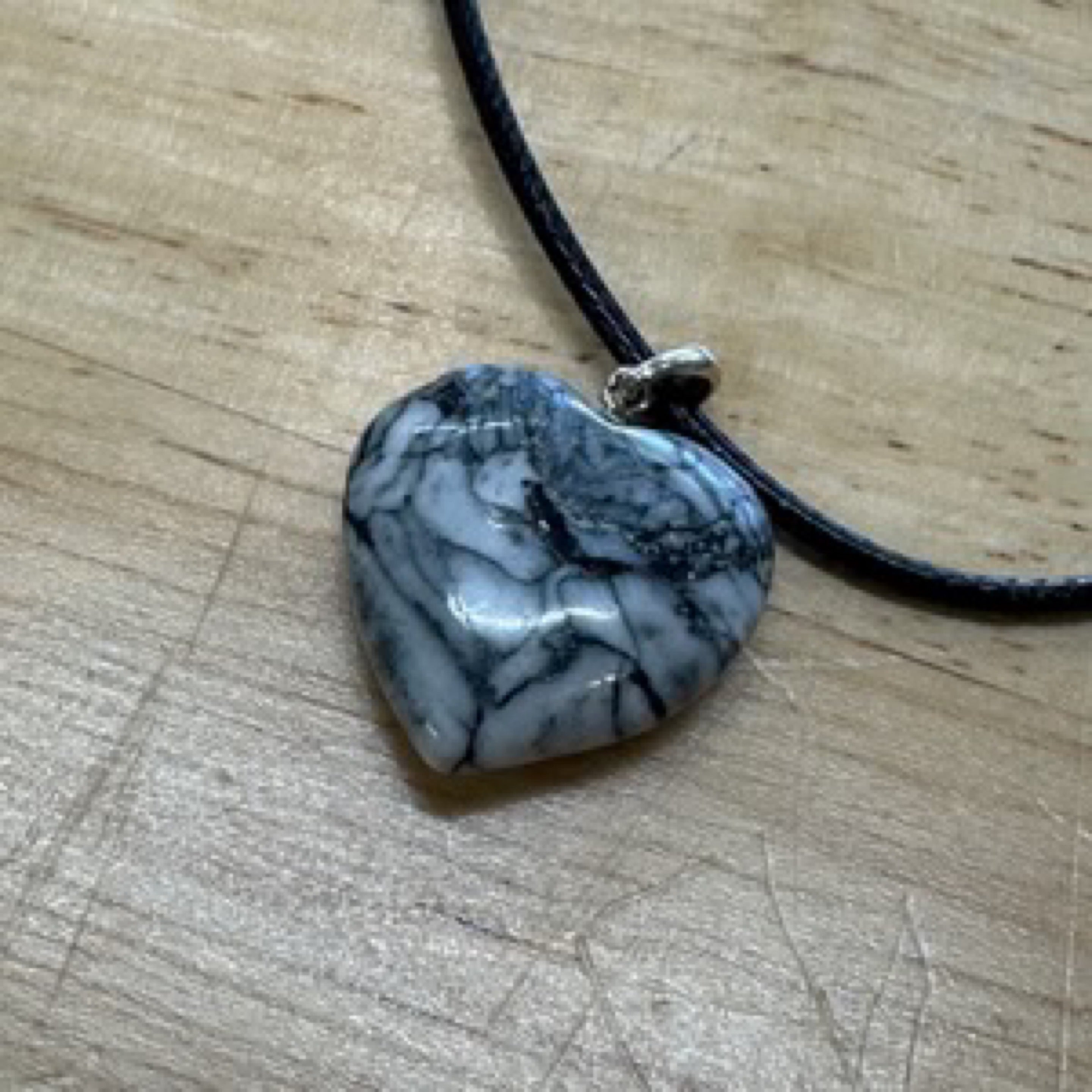 Pinolith - GEMSTONE HEART PENDANT