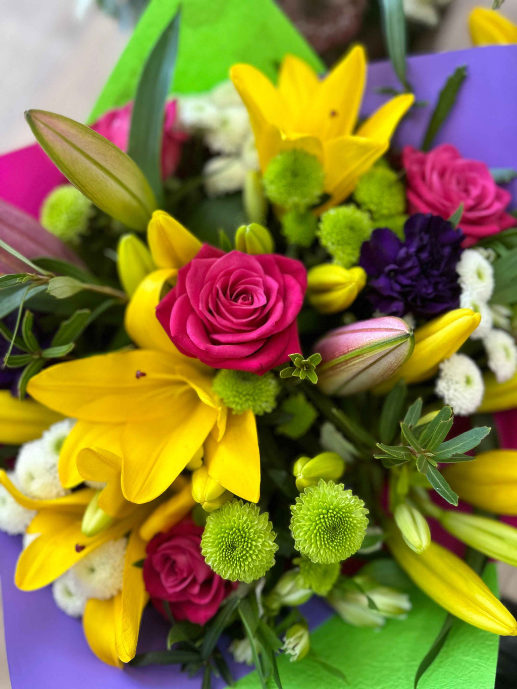 Seasonal Bright Bouquet from