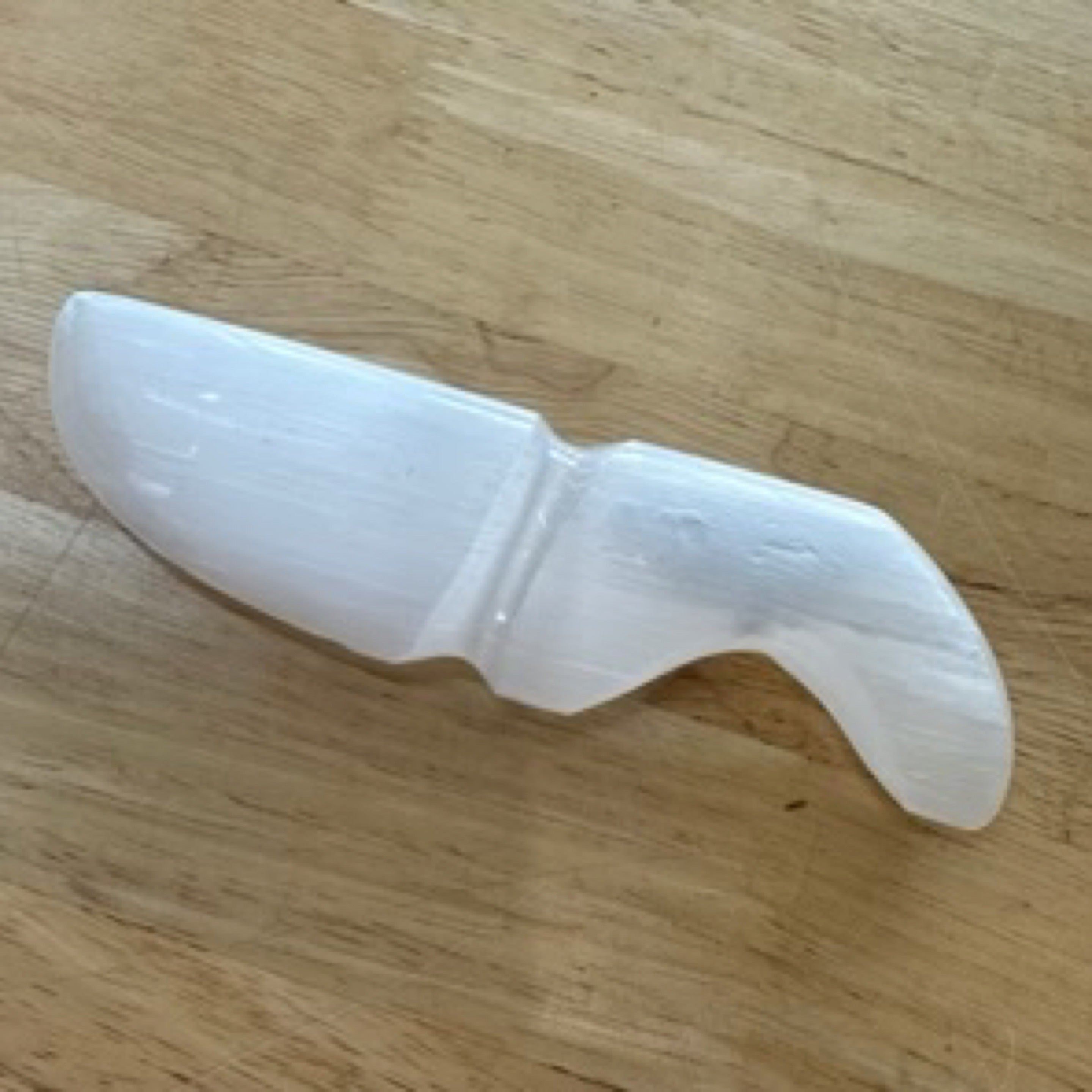 सेलेनाइट | साटन स्पार चाकू 15 सेमी