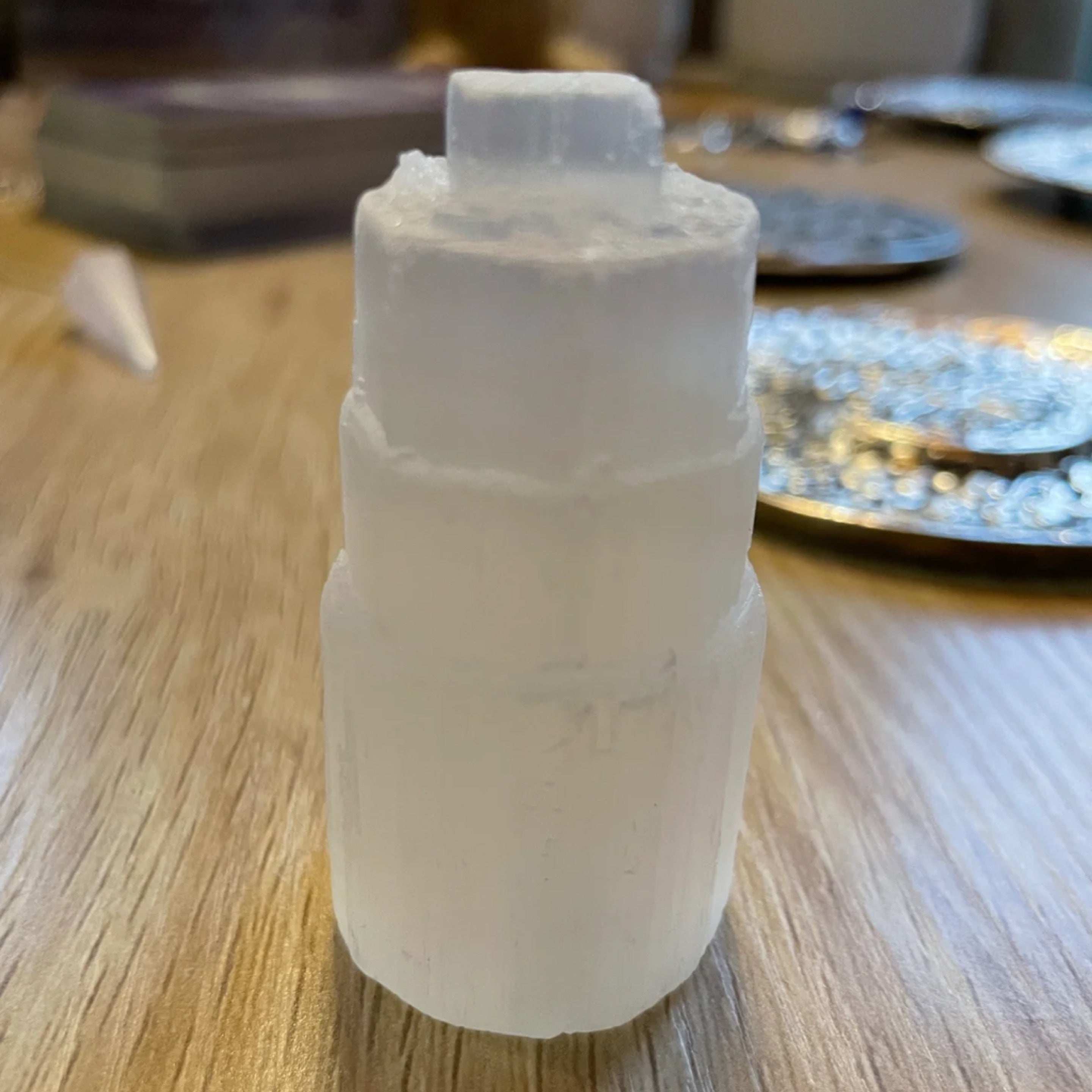 Selenite Tower 6cm