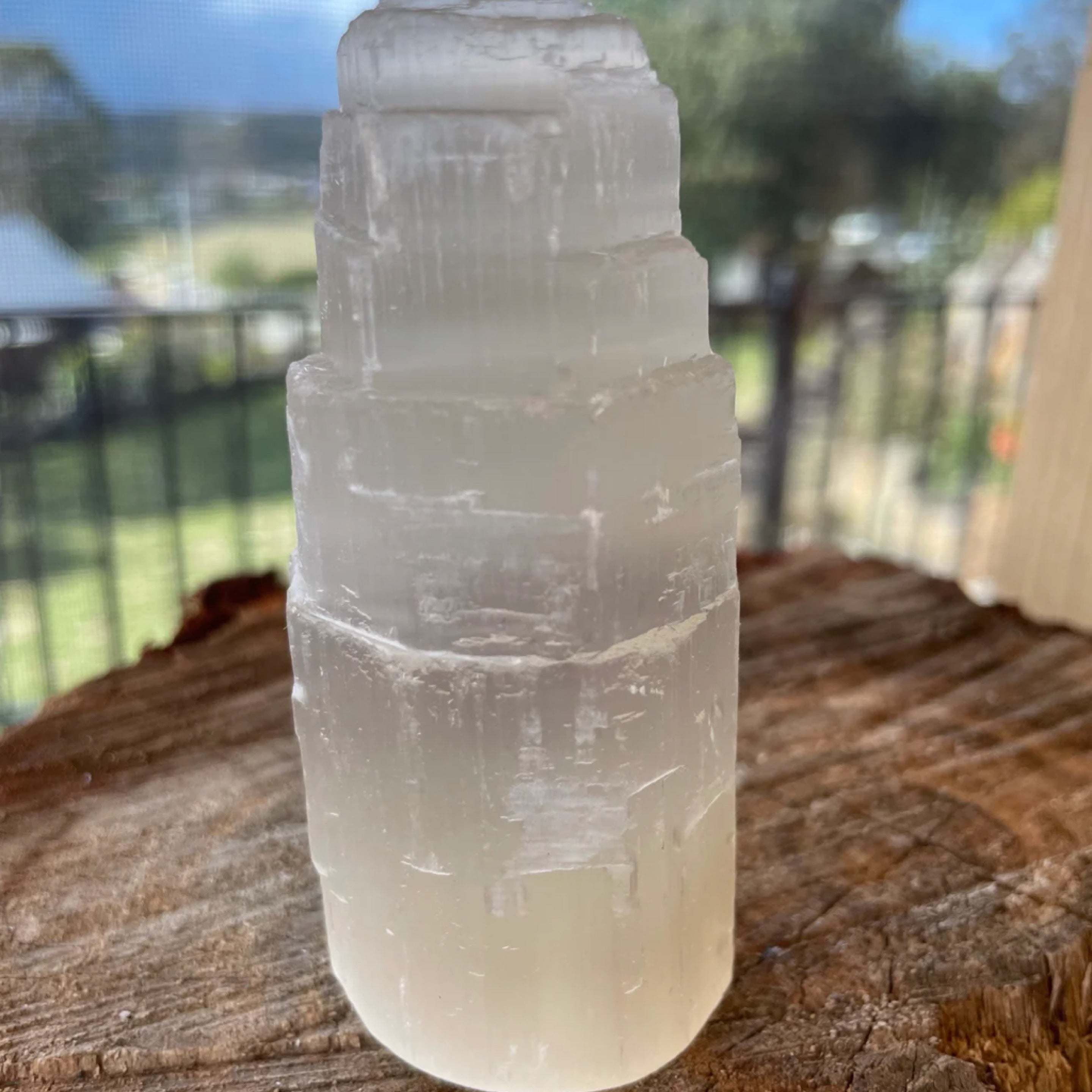 सेलेनाइट टॉवर 10 सेमी