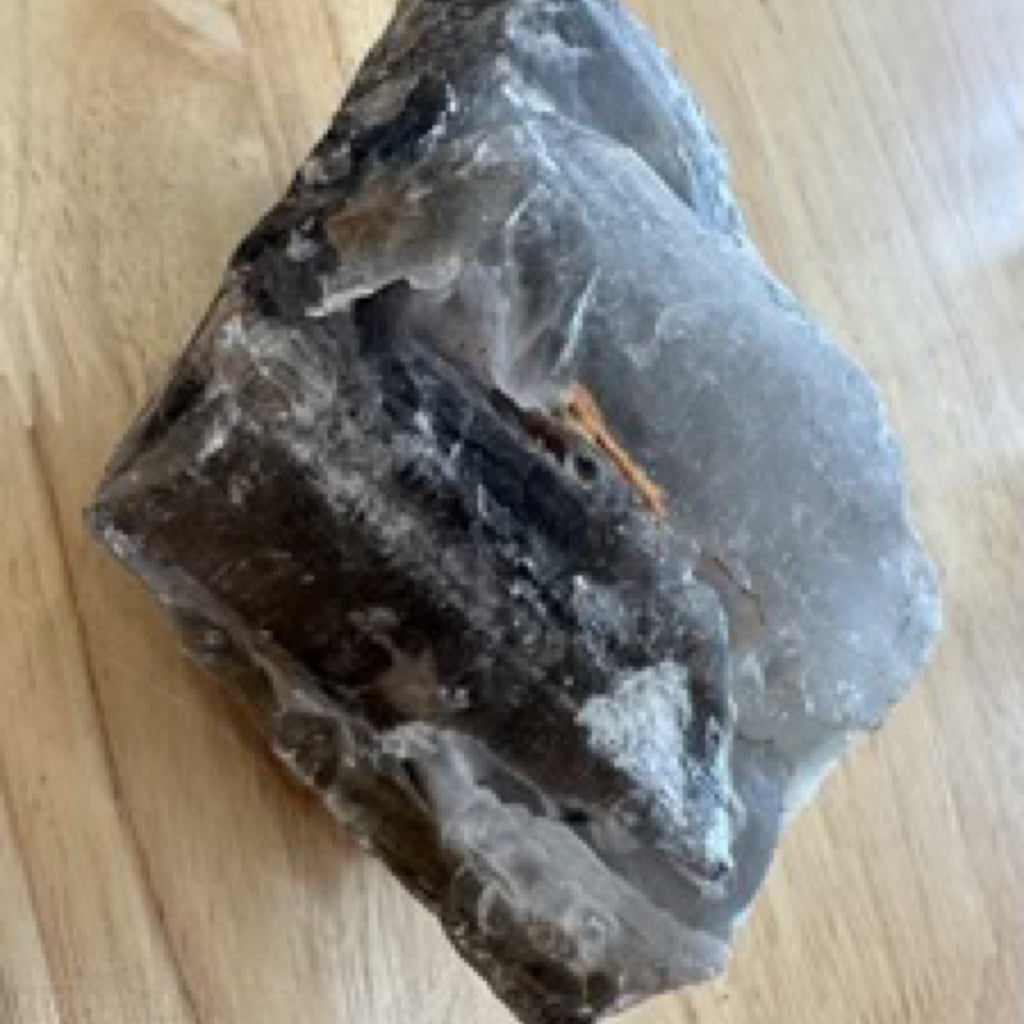 स्मोकी क्वार्ट्ज चंक - 0.607 ग्राम