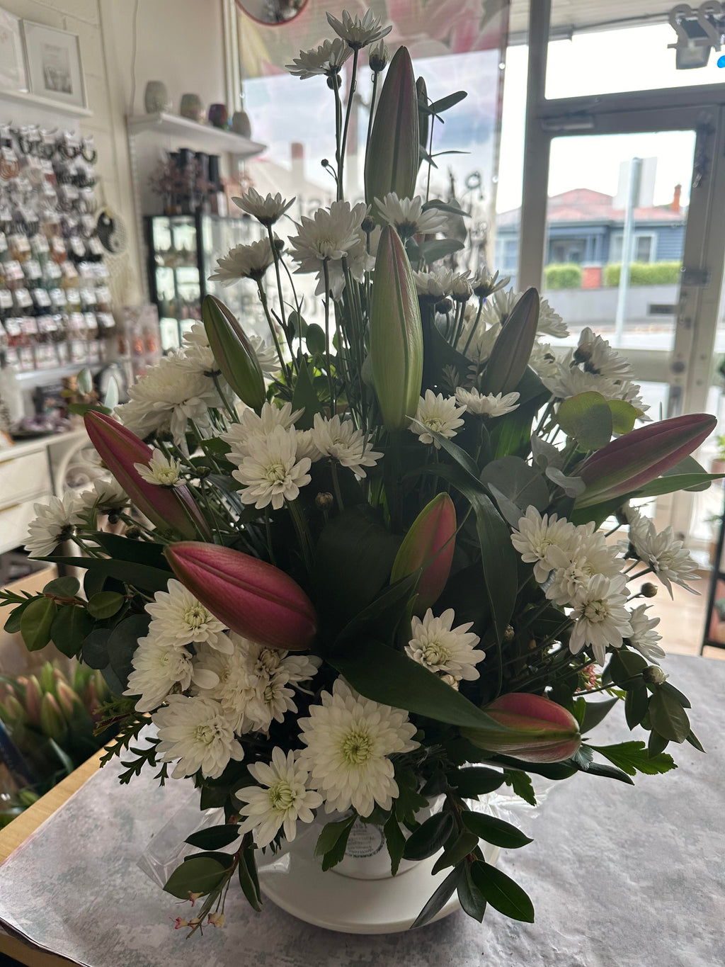 Teacup Planter Arrangement Pastel or Neutrals