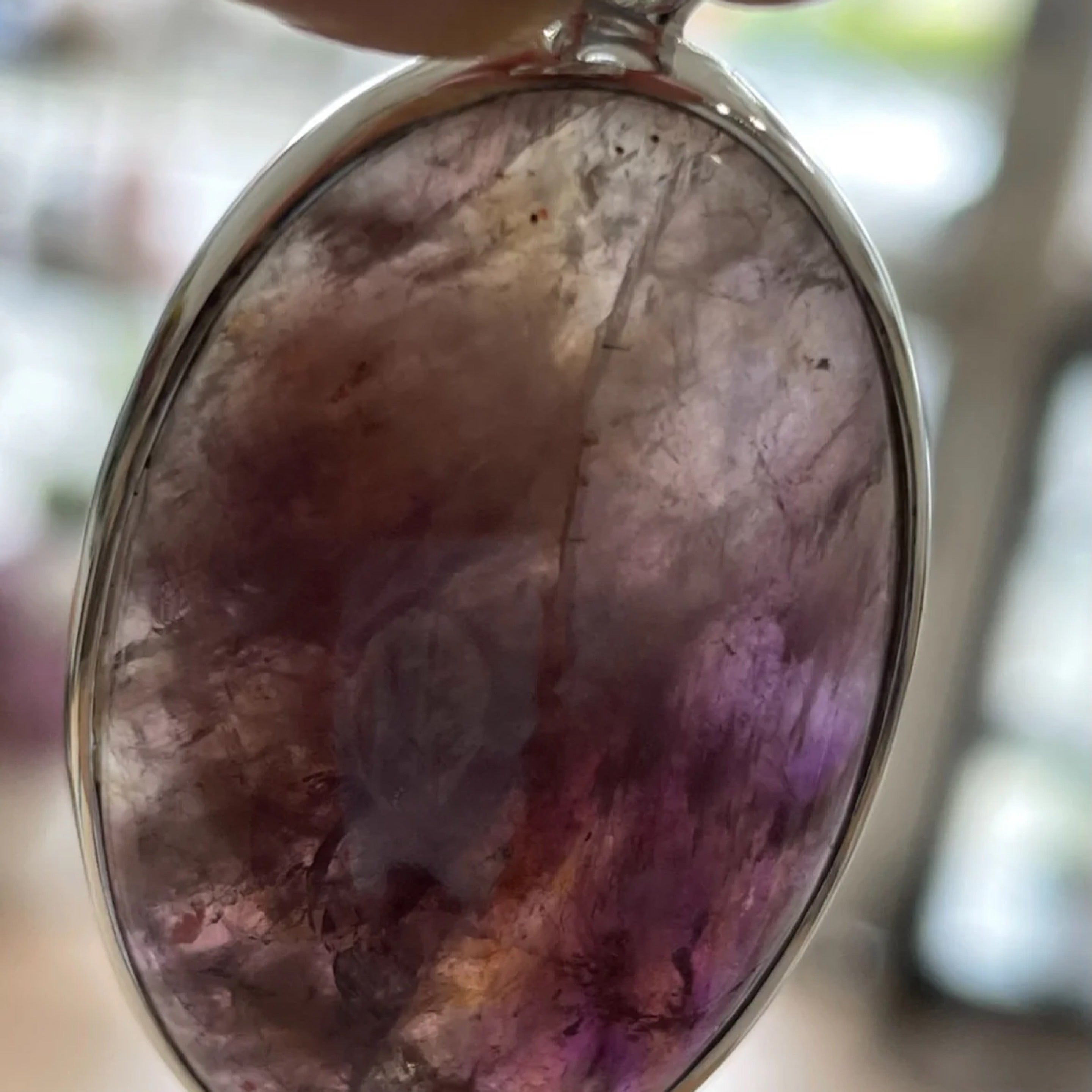 Super Seven Sterling Silver Pendant