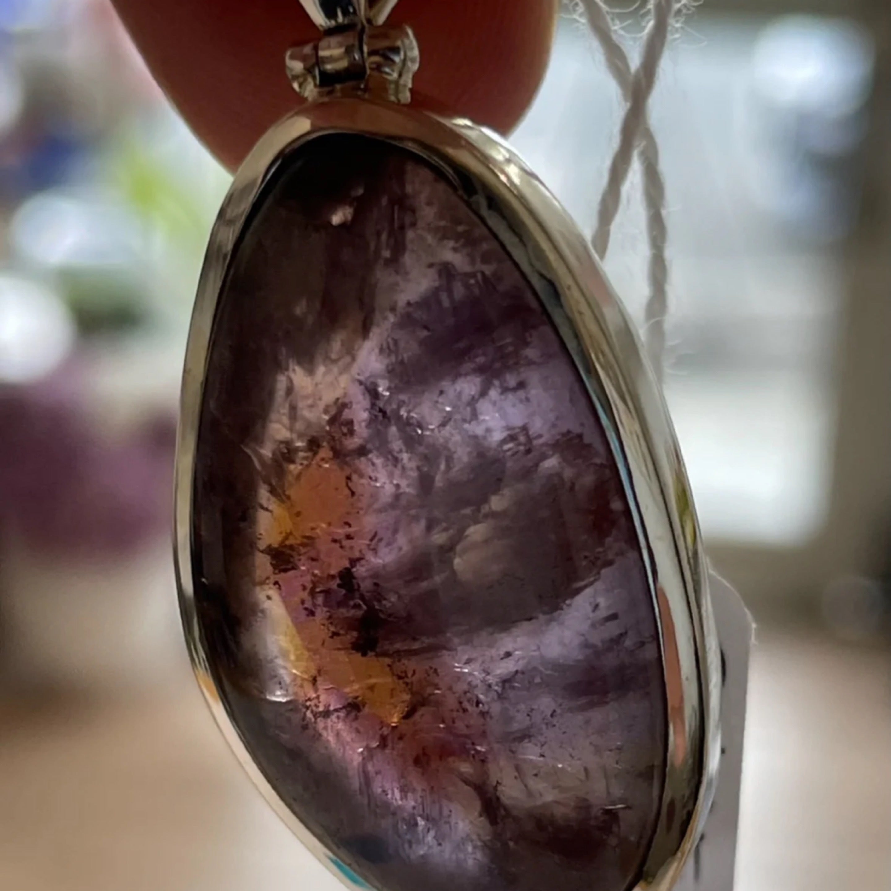 Super Seven Sterling Silver Pendant