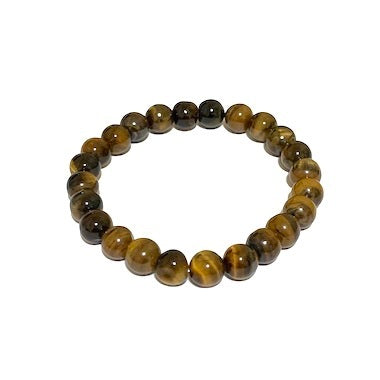 Tiger Eye Bead Bracelet 8 MM