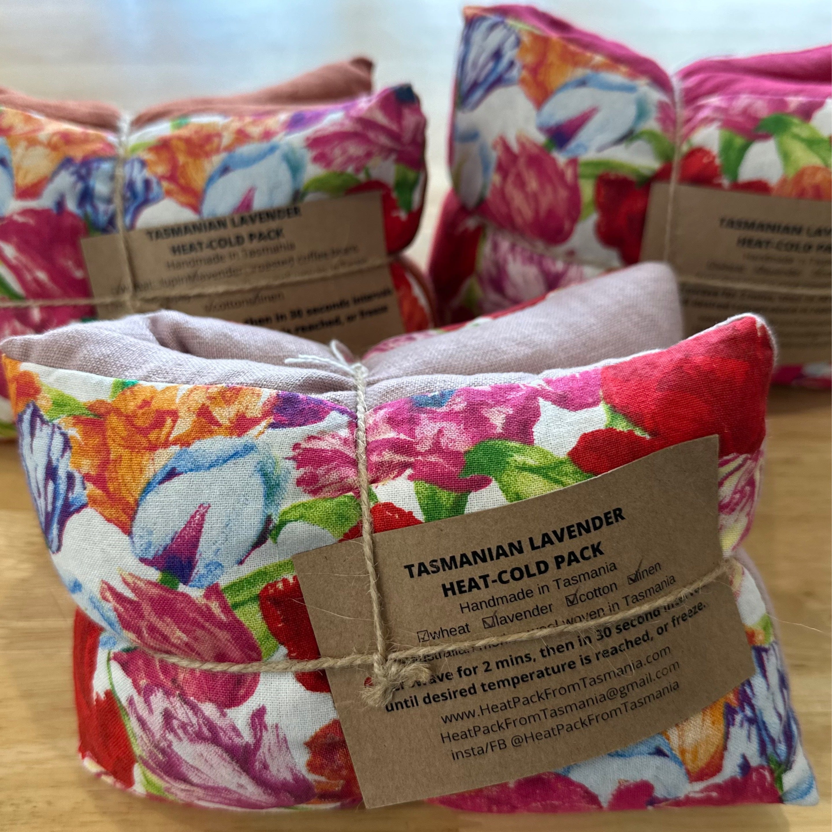 Heat-Cold Pack Lavender (Tulip Design)