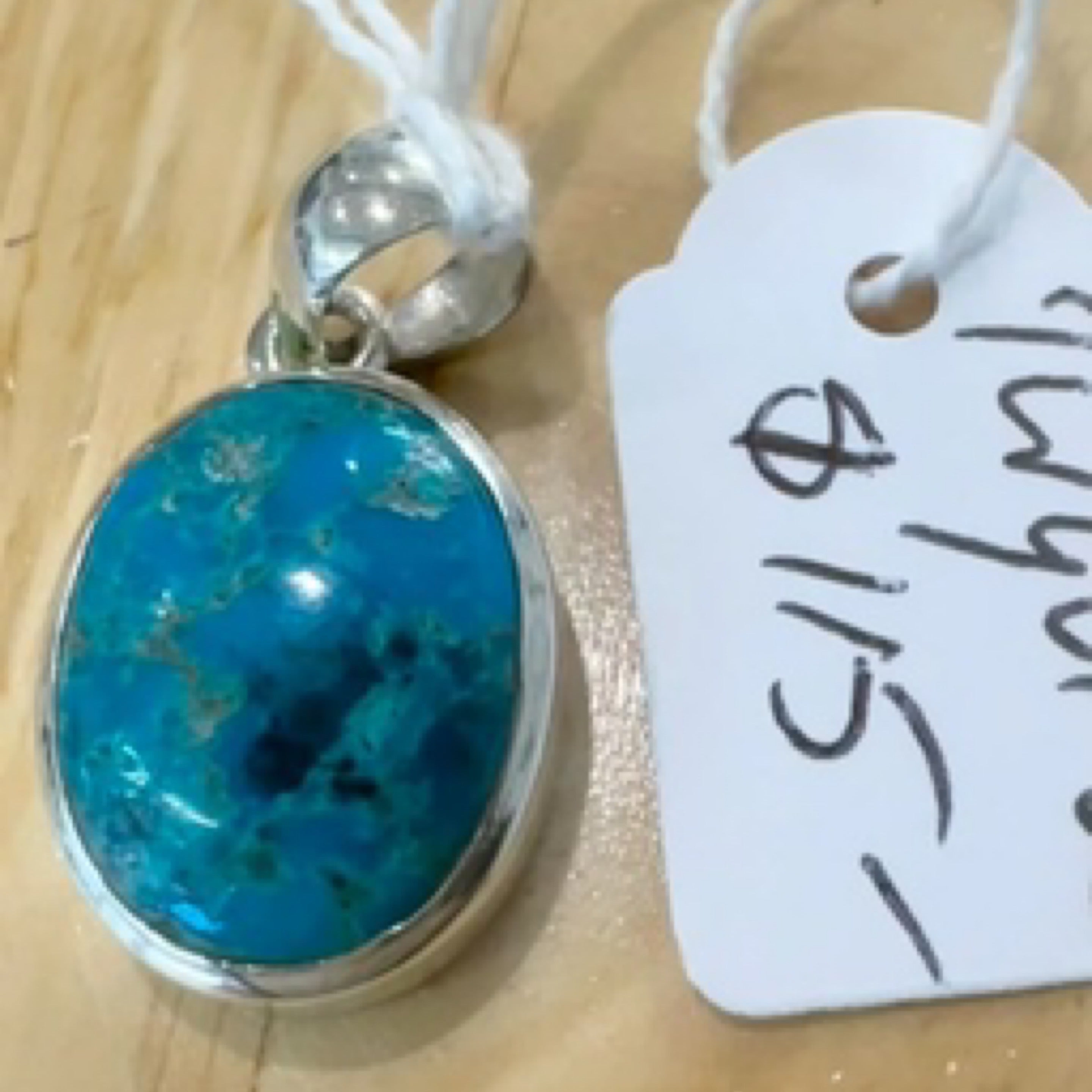 Turquoise Sterling Silver Pendant