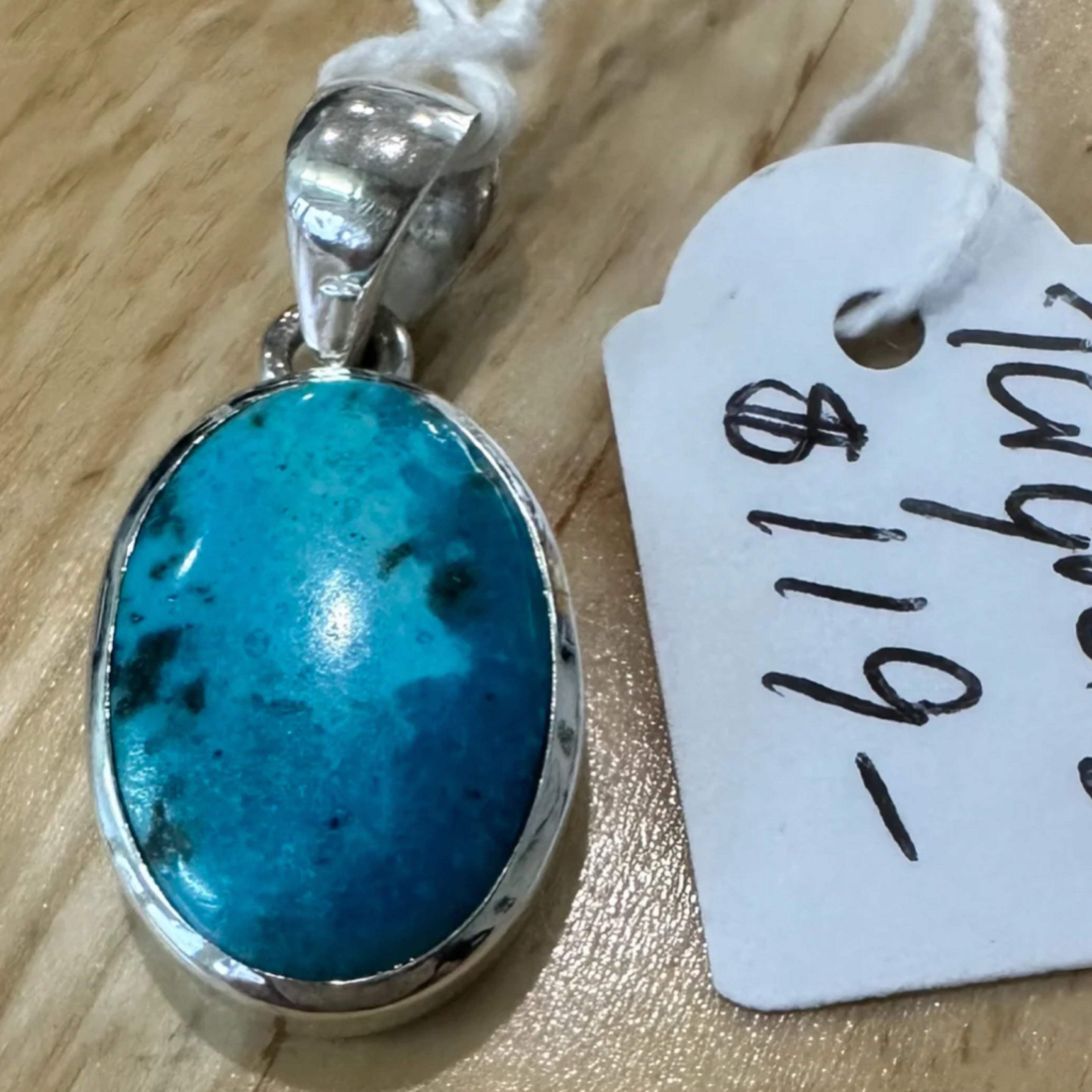 Turquoise Sterling Silver Pendant