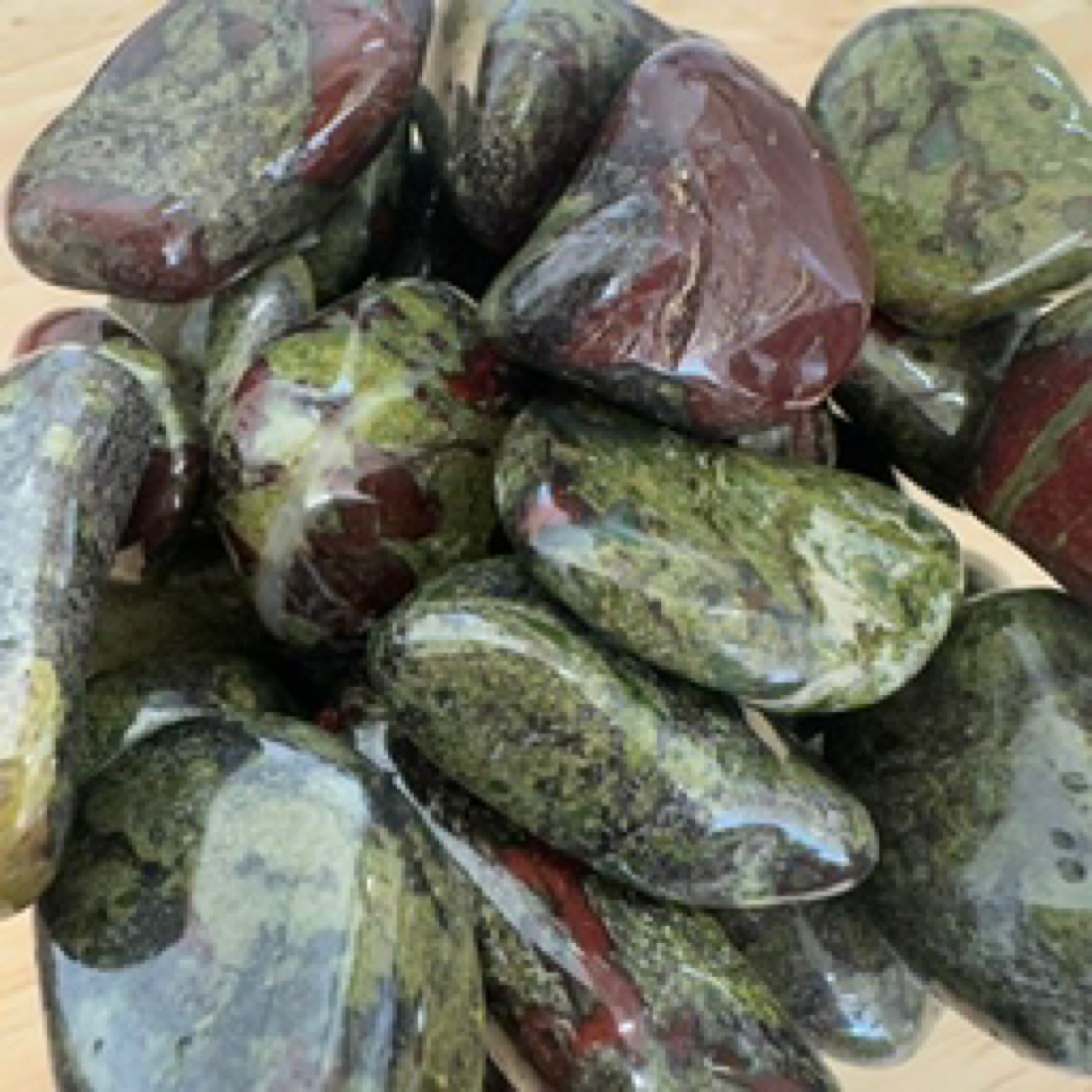 Dragon Blood Jasper Tumble Stones