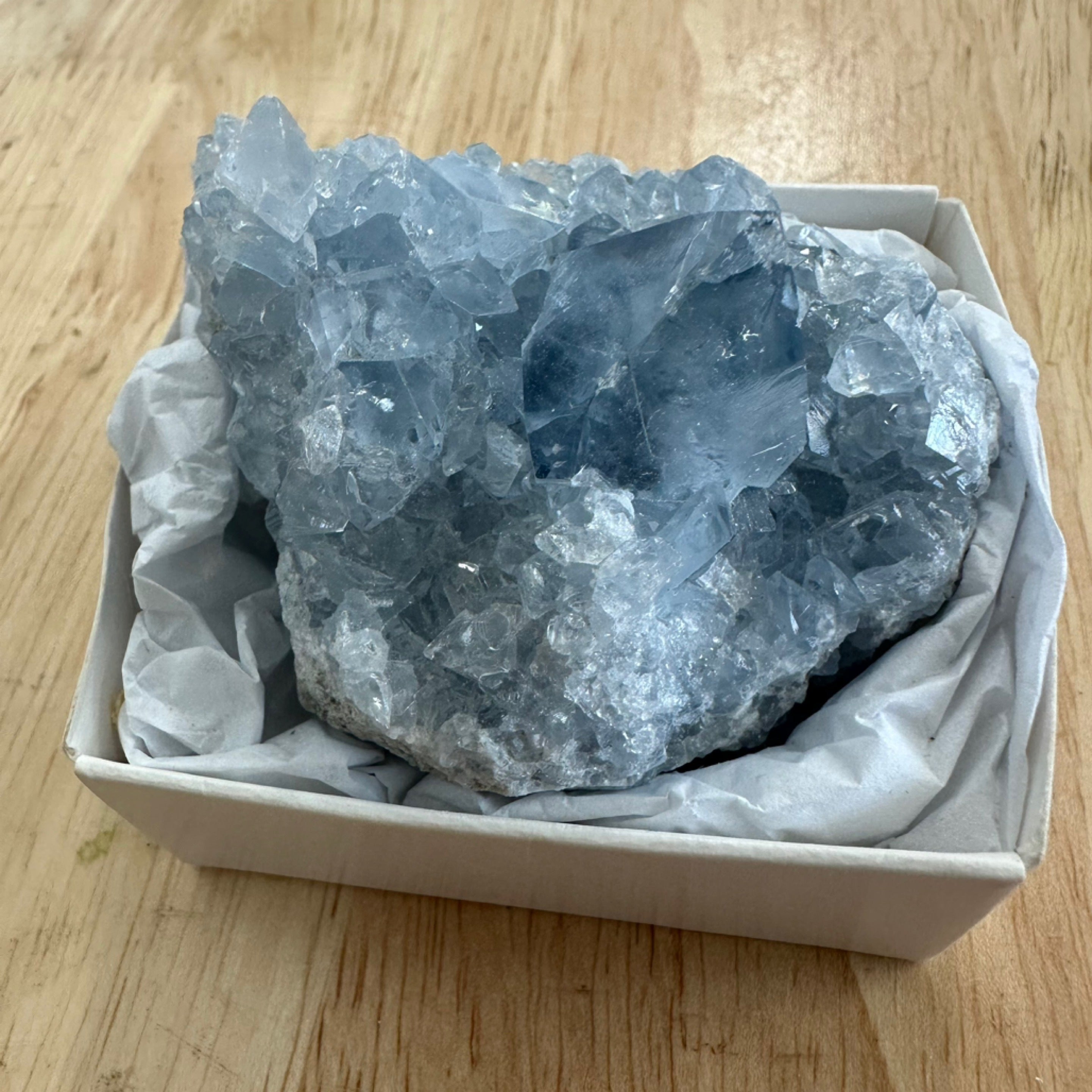 Celestite (Celestine) Cluster from Madagascar