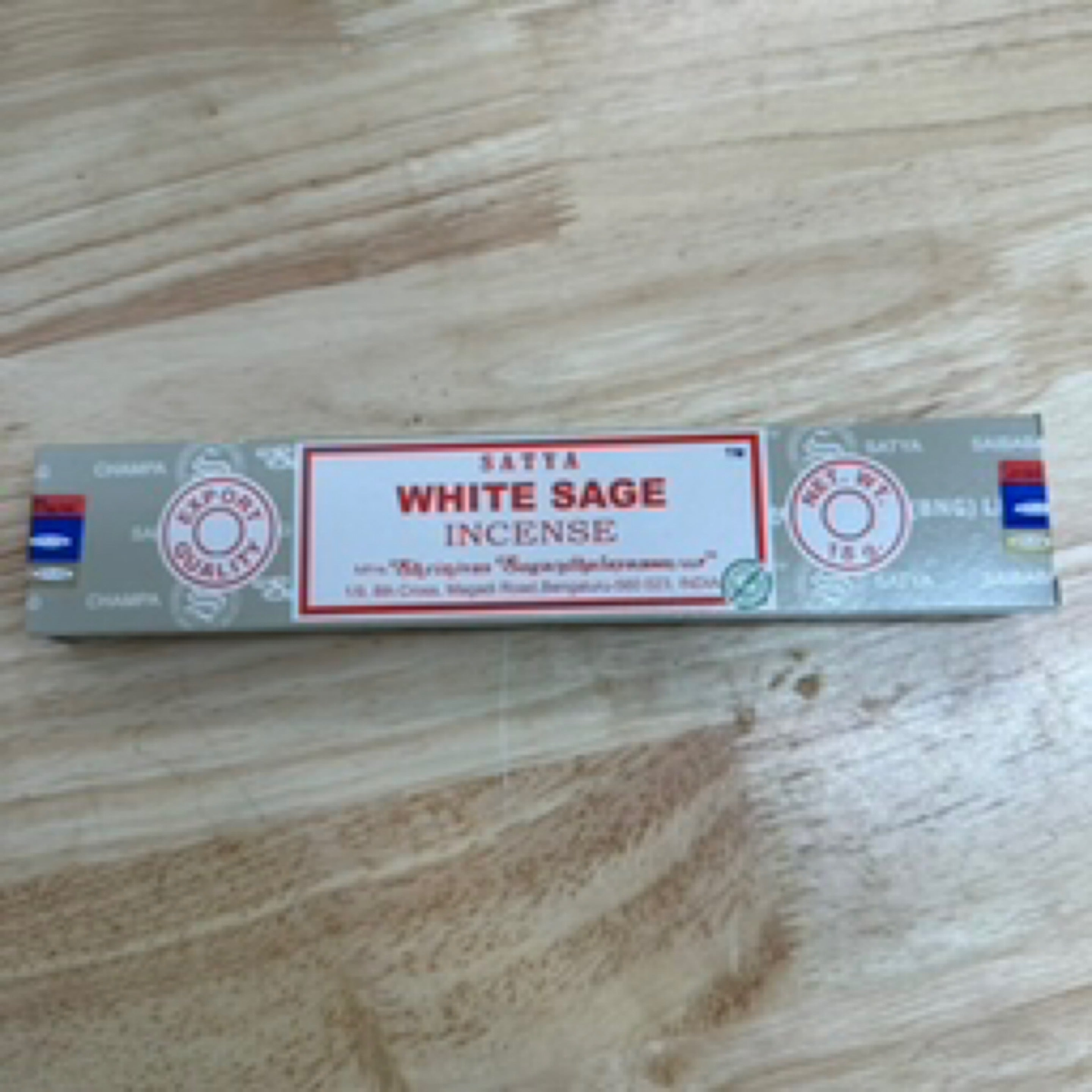 White Sage Incense Sticks Satya 15g