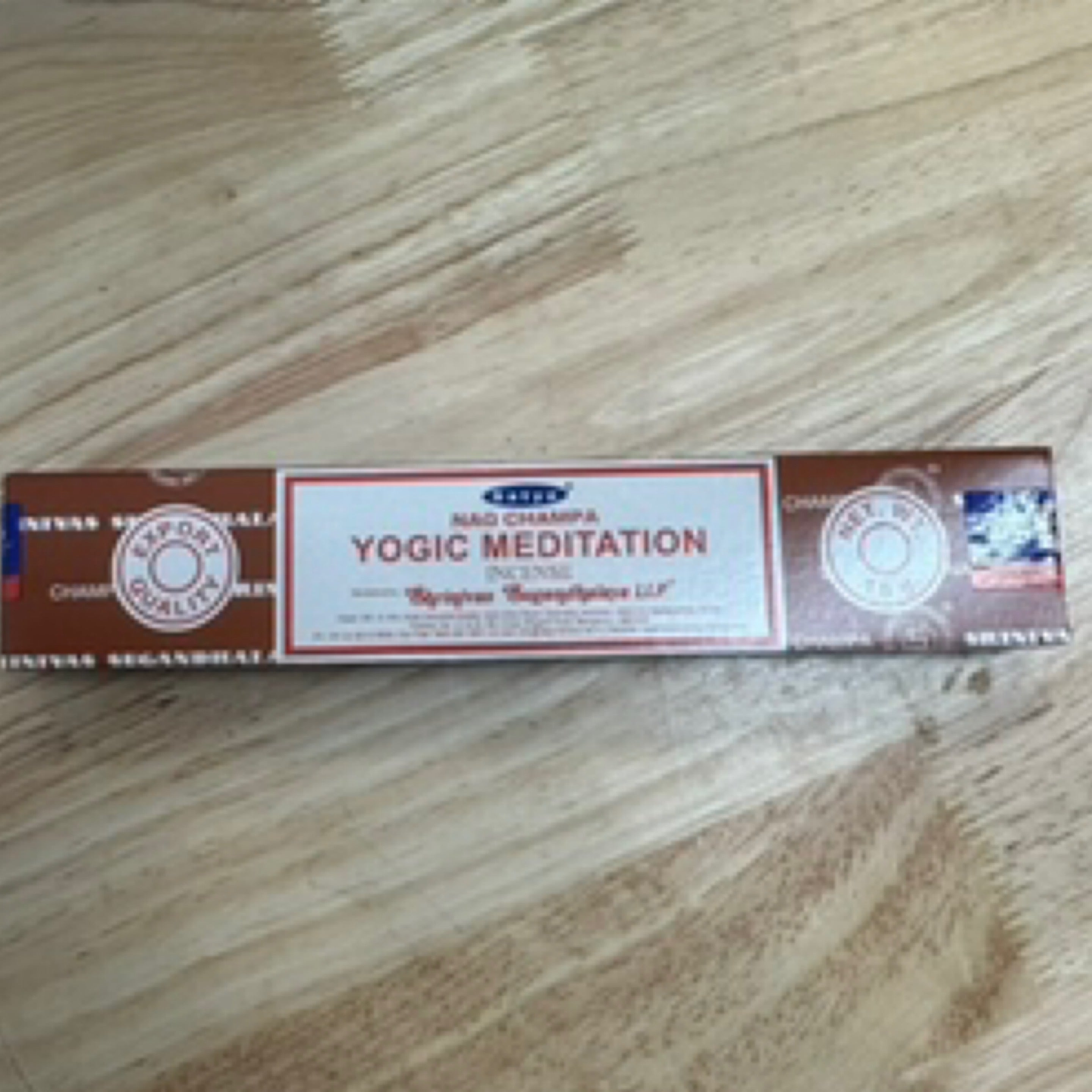 Yogic Meditation Incense Sticks Satya 15g