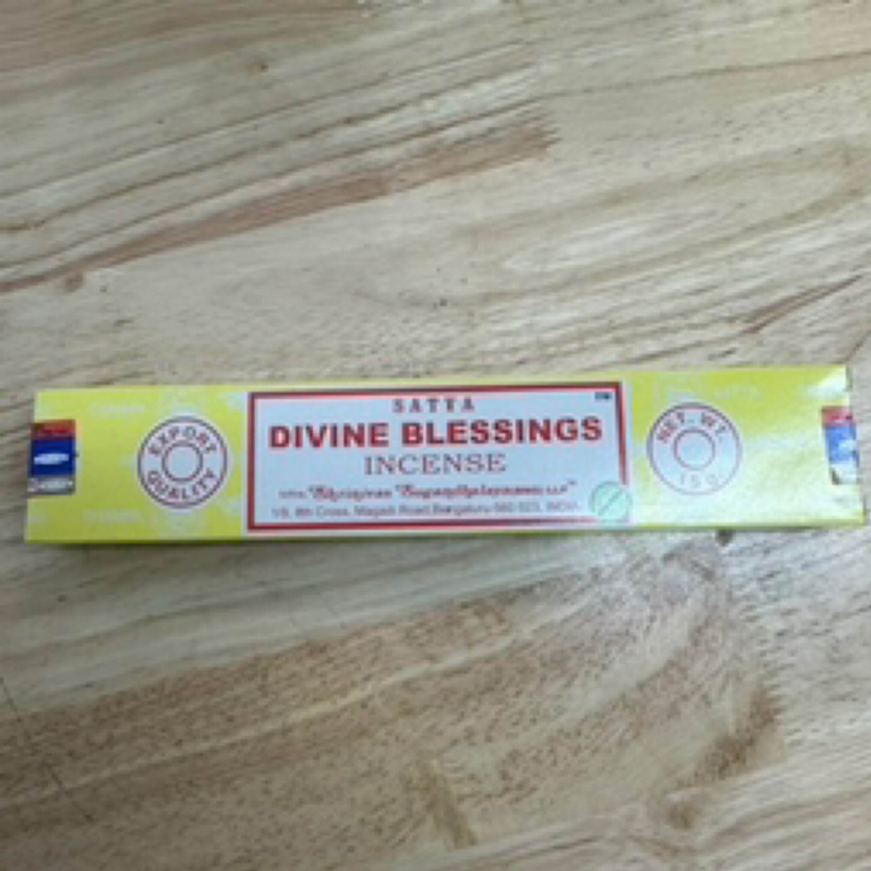 Divine Blessings Incense Sticks Satya 15g