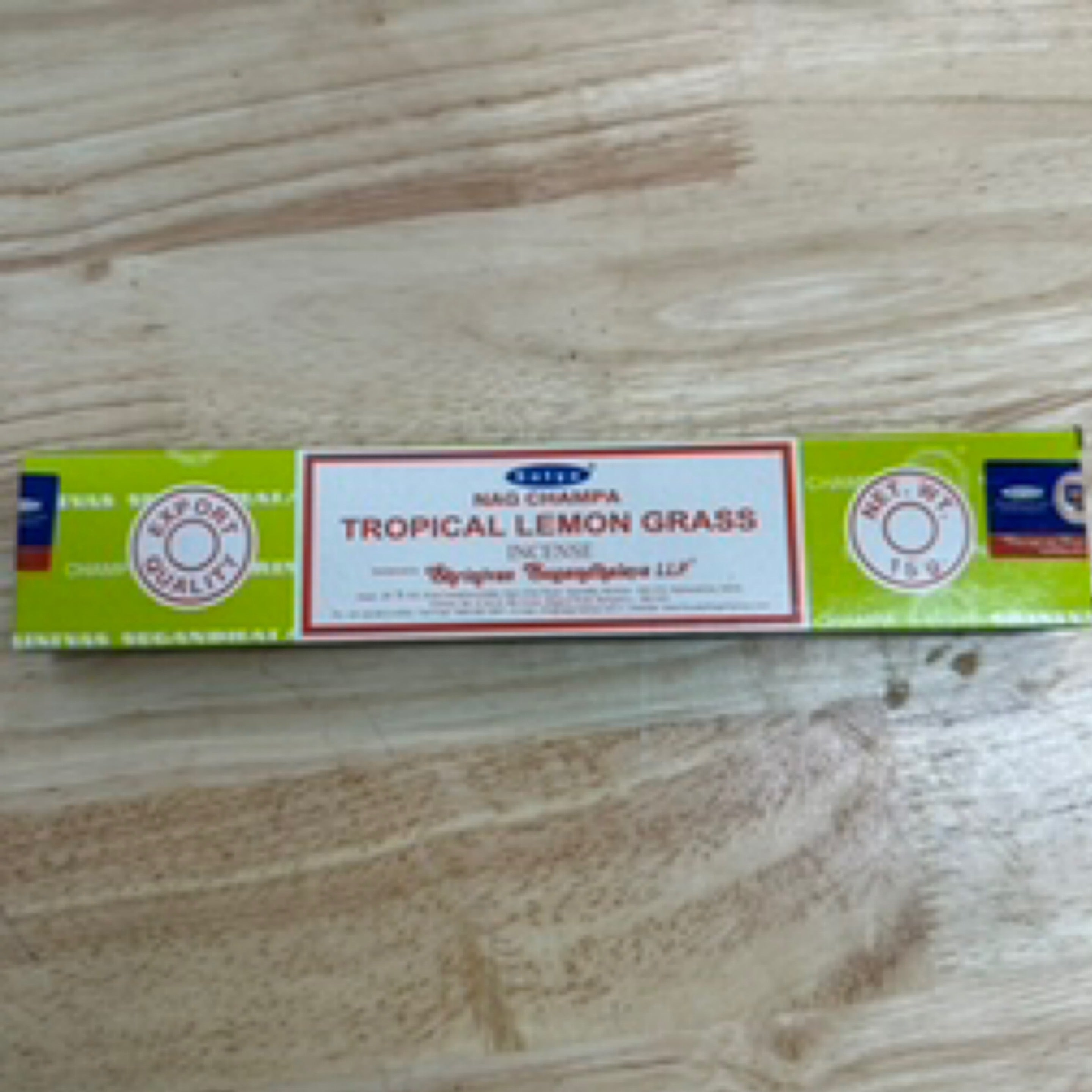 Tropical Lemon Grass Incense Sticks Satya 15g