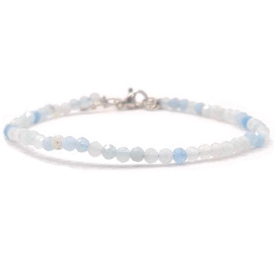 Morganite Faceted Bracelet with clasp