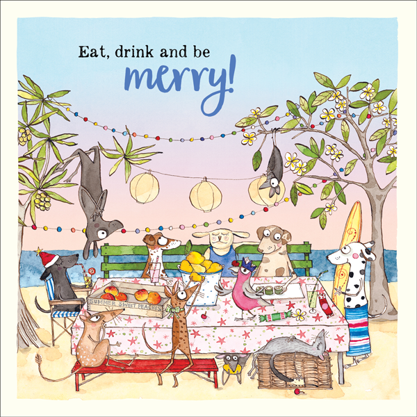 Merry Christmas - Twigseeds Greeting Card