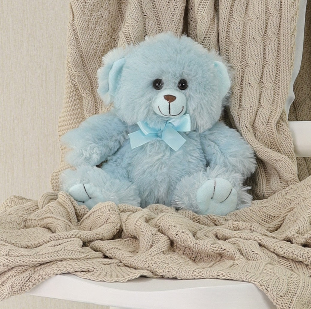 Baby Blue Teddy Bear 20CM Sitting