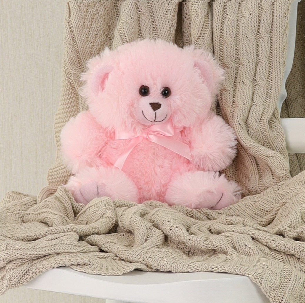 Baby Pink Teddy Bear 20CM Sitting