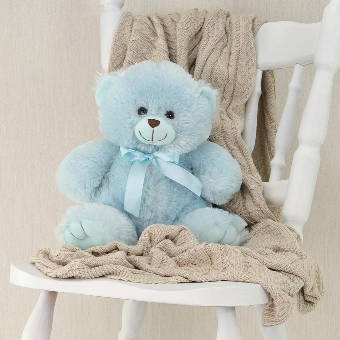 Baby Blue Teddy Bear 30CM Sitting