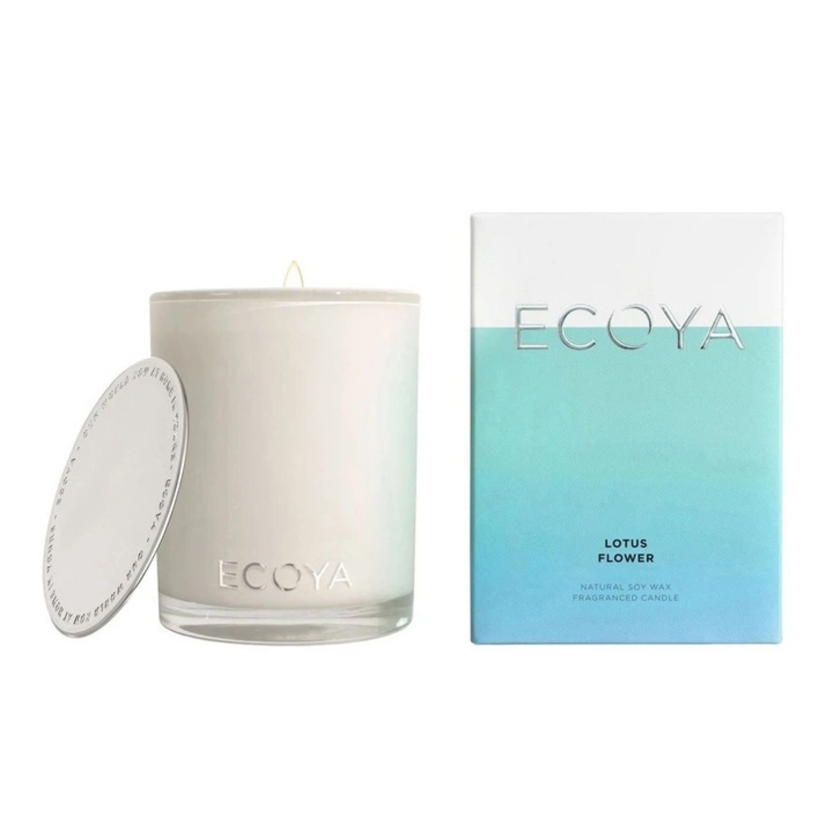 Lotus Flower Mini Madison Candle - 80g - Ecoya