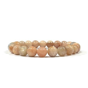 Sunstone Bead Bracelet 8mm