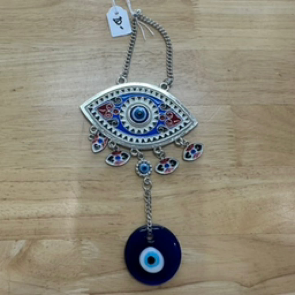 Blue Eye / Evil Eye Metal Hanging