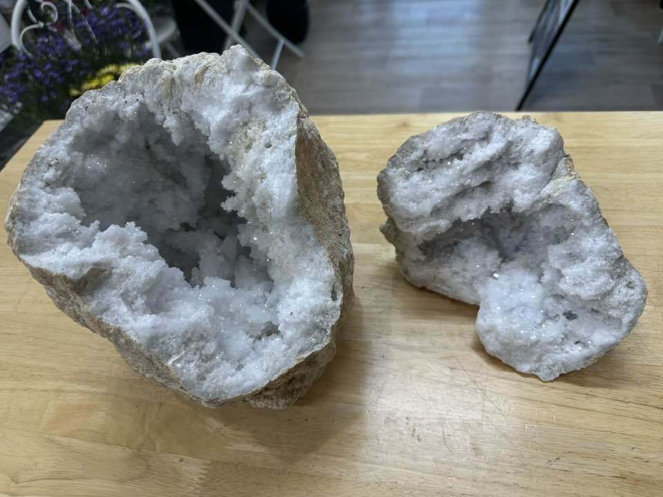 प्राकृतिक क्वार्ट्ज जियोड लगभग 6 किग्रा