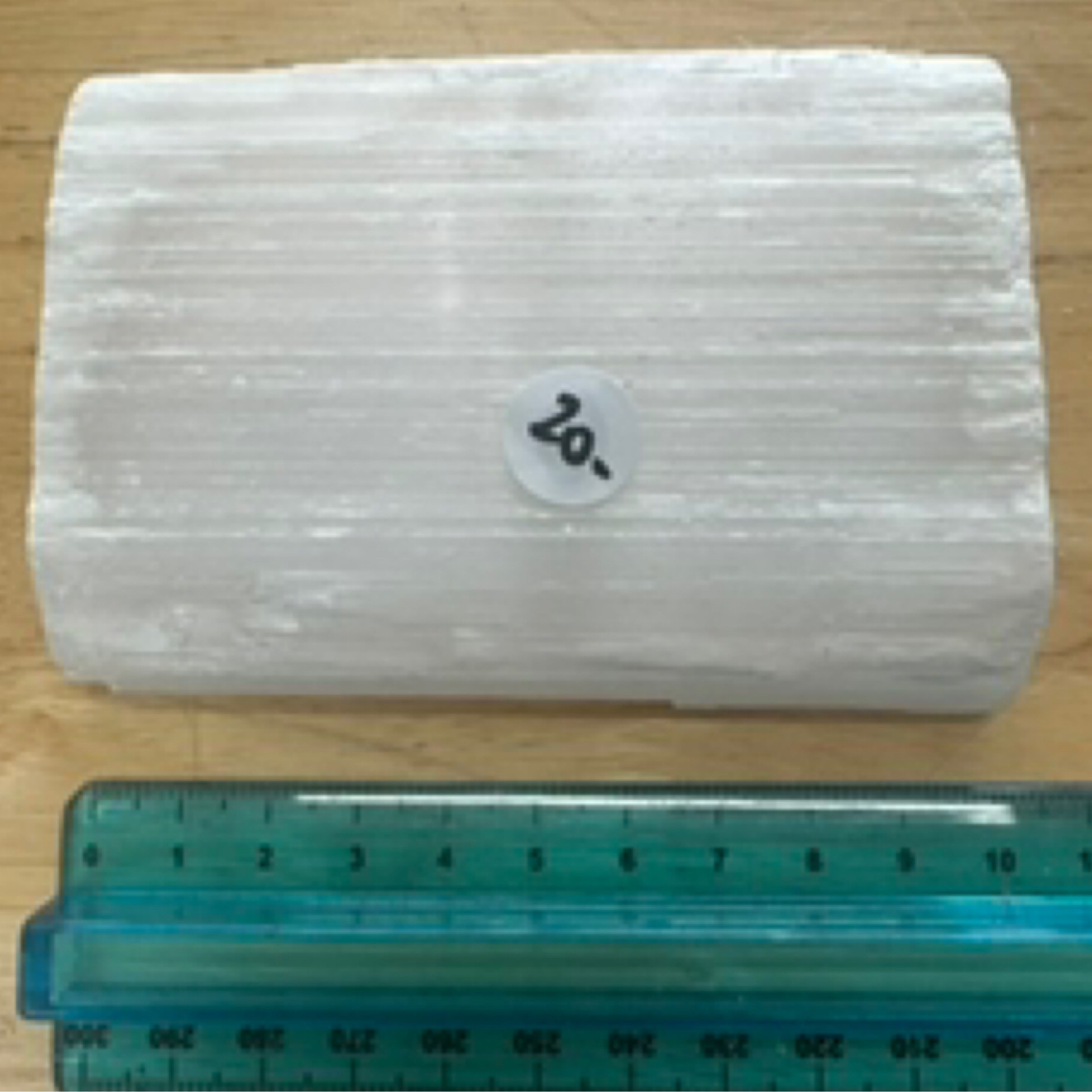 सेलेनाइट चंक मीडियम