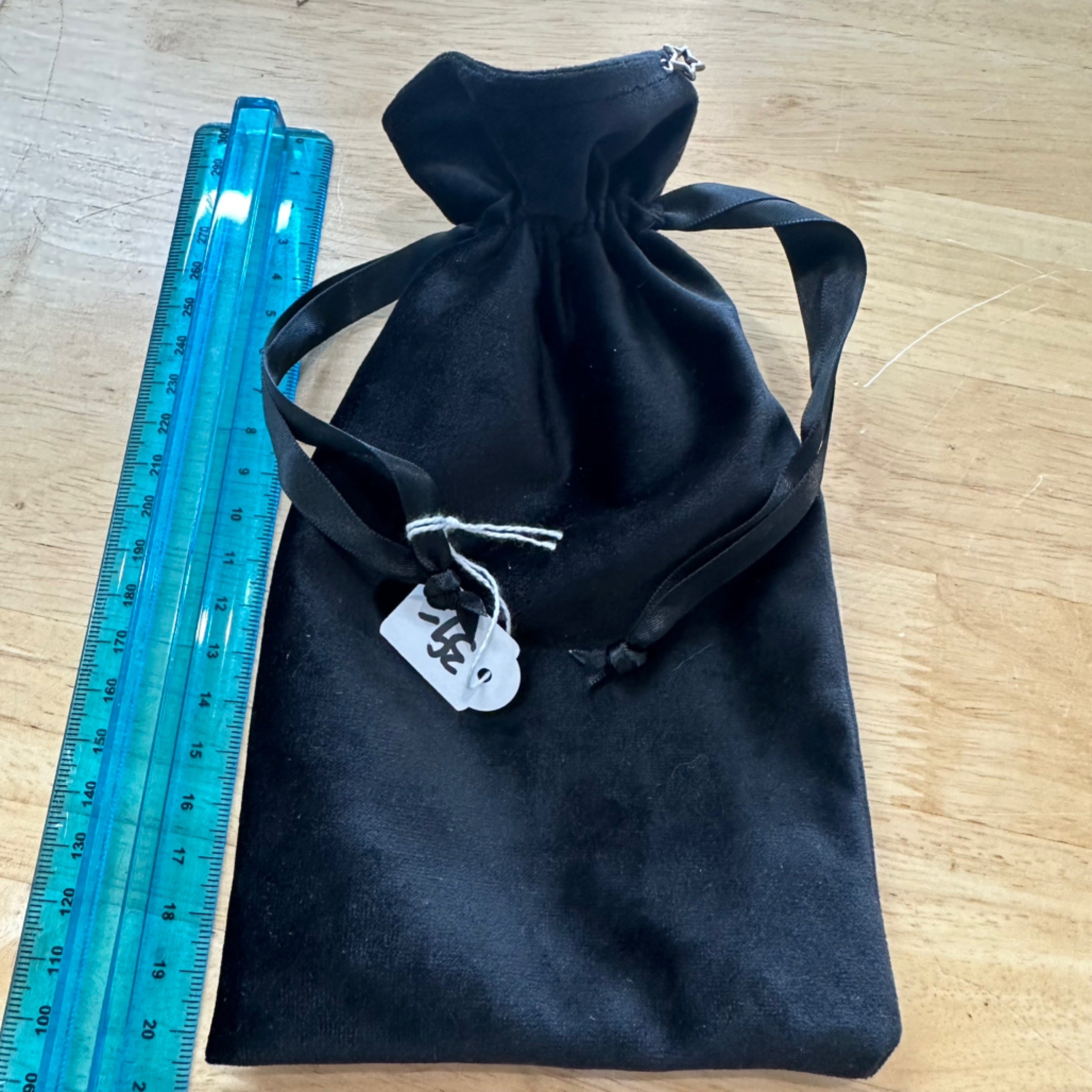 Black Tarot & Oracle Deck Bag Handmade With Soul
