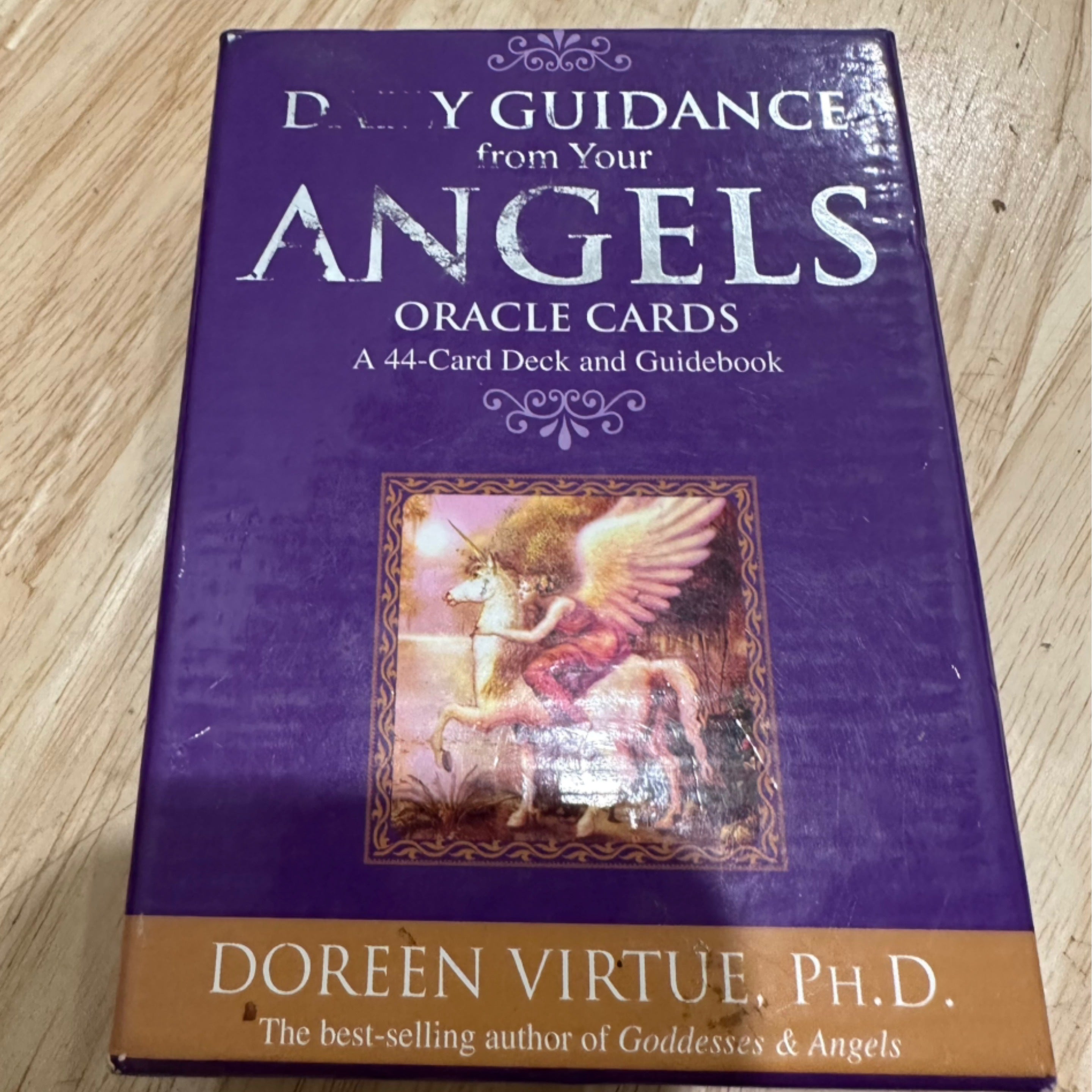 Daily Guidance from your Angels Oracle Cards (Pre-loved) | Doreen Virtue - Used Condition (Collectable)