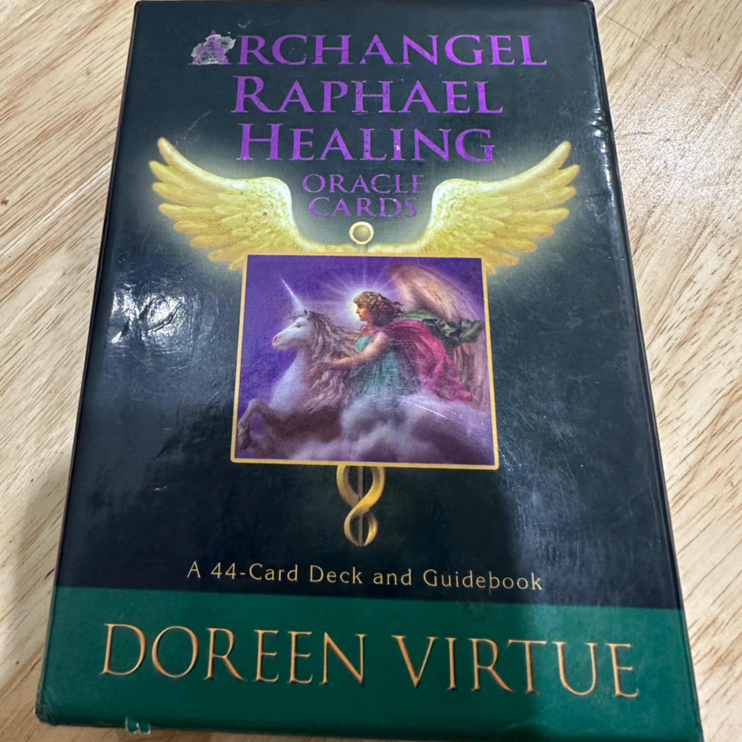 Archangel Raphael Healing Oracle Cards | Doreen Virtue - Used Condition (Collectable)