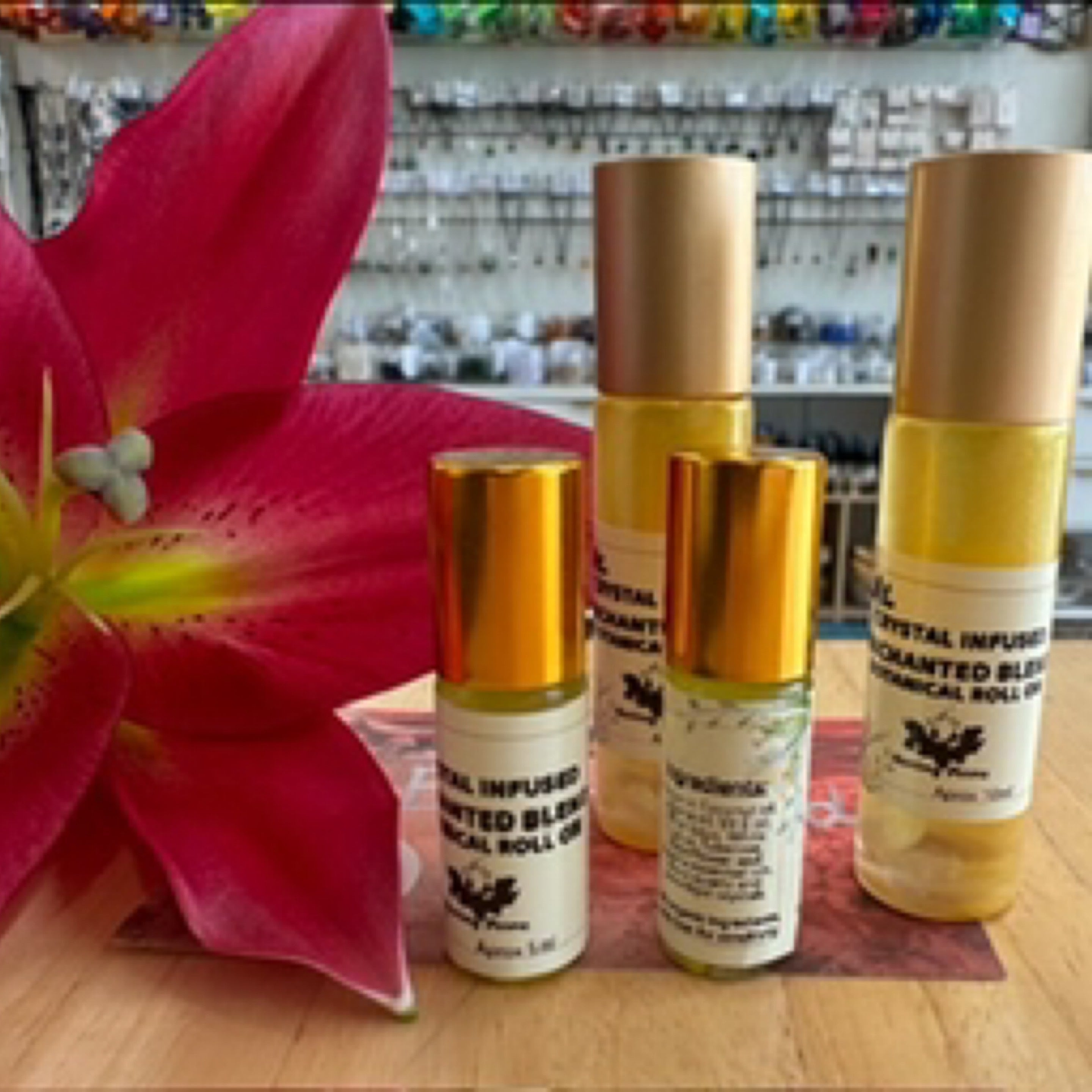 Enchanted Botanical Roll On Crystal Infused