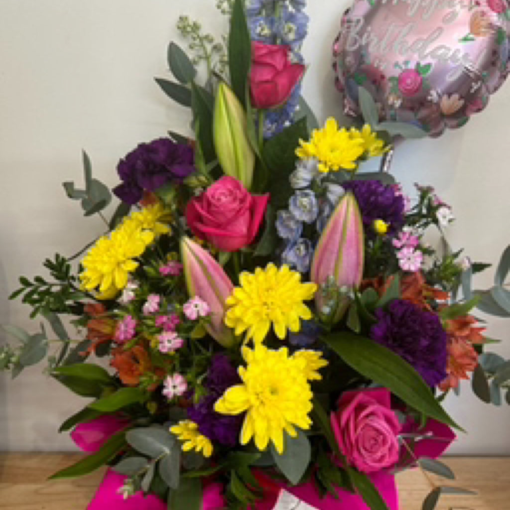 Teacup Planter Arrangement - Bright As We Can!