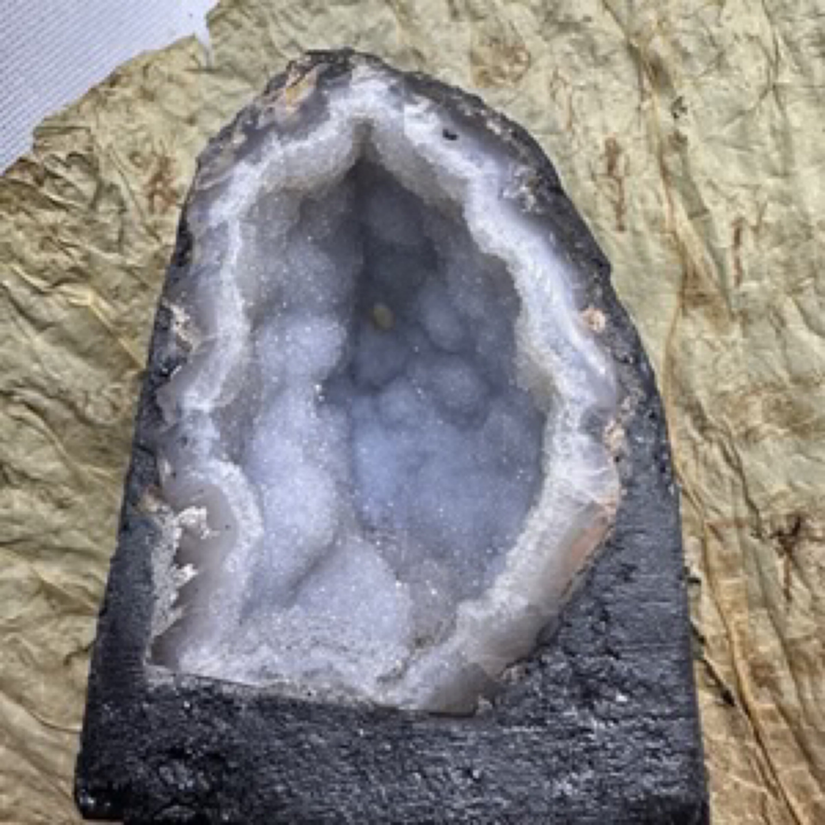 Agate Geode Cathedral - Cave 11.5cm H
