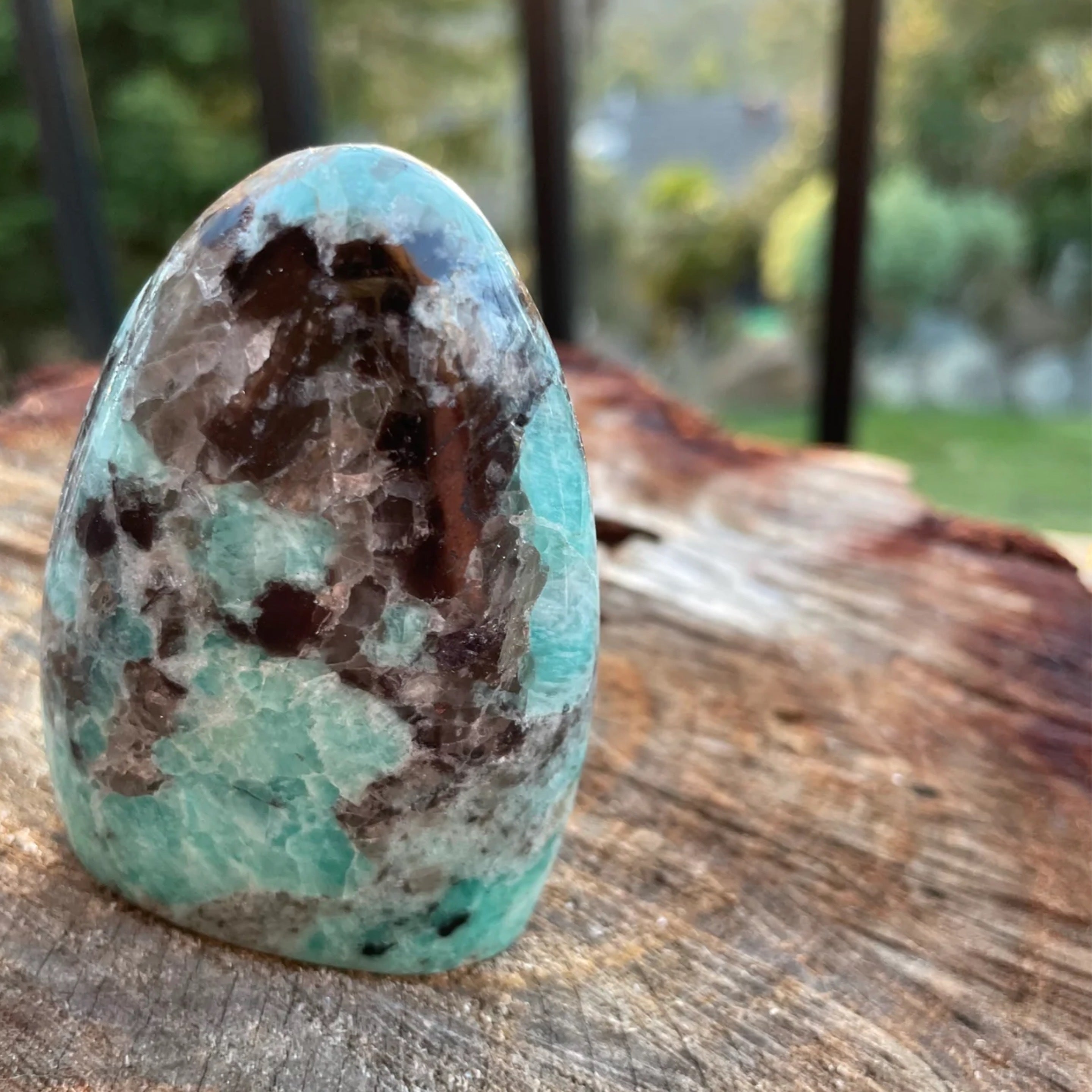 Amazonite Polished Dome Madagascar