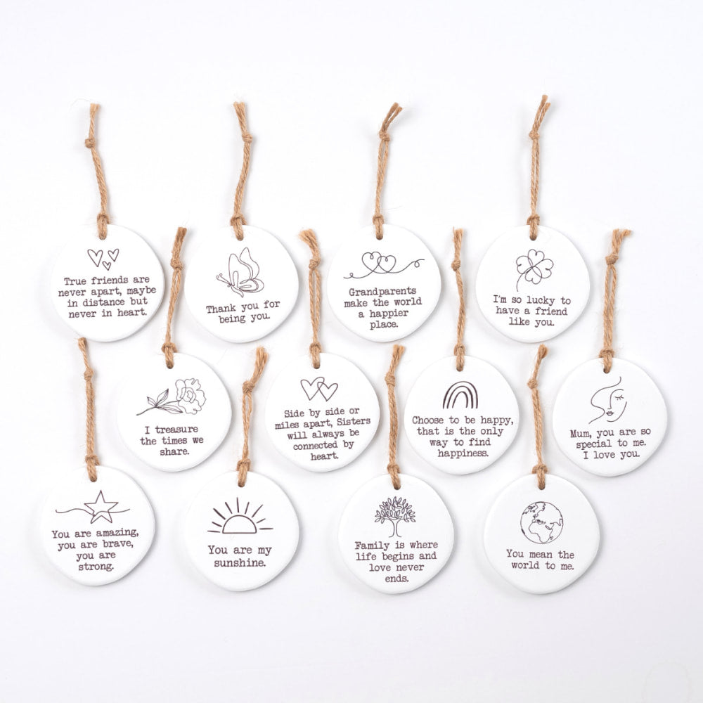 Ceramic Tags - Tiny Treasures