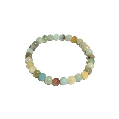 Amazonite Bead Bracelet 6mm
