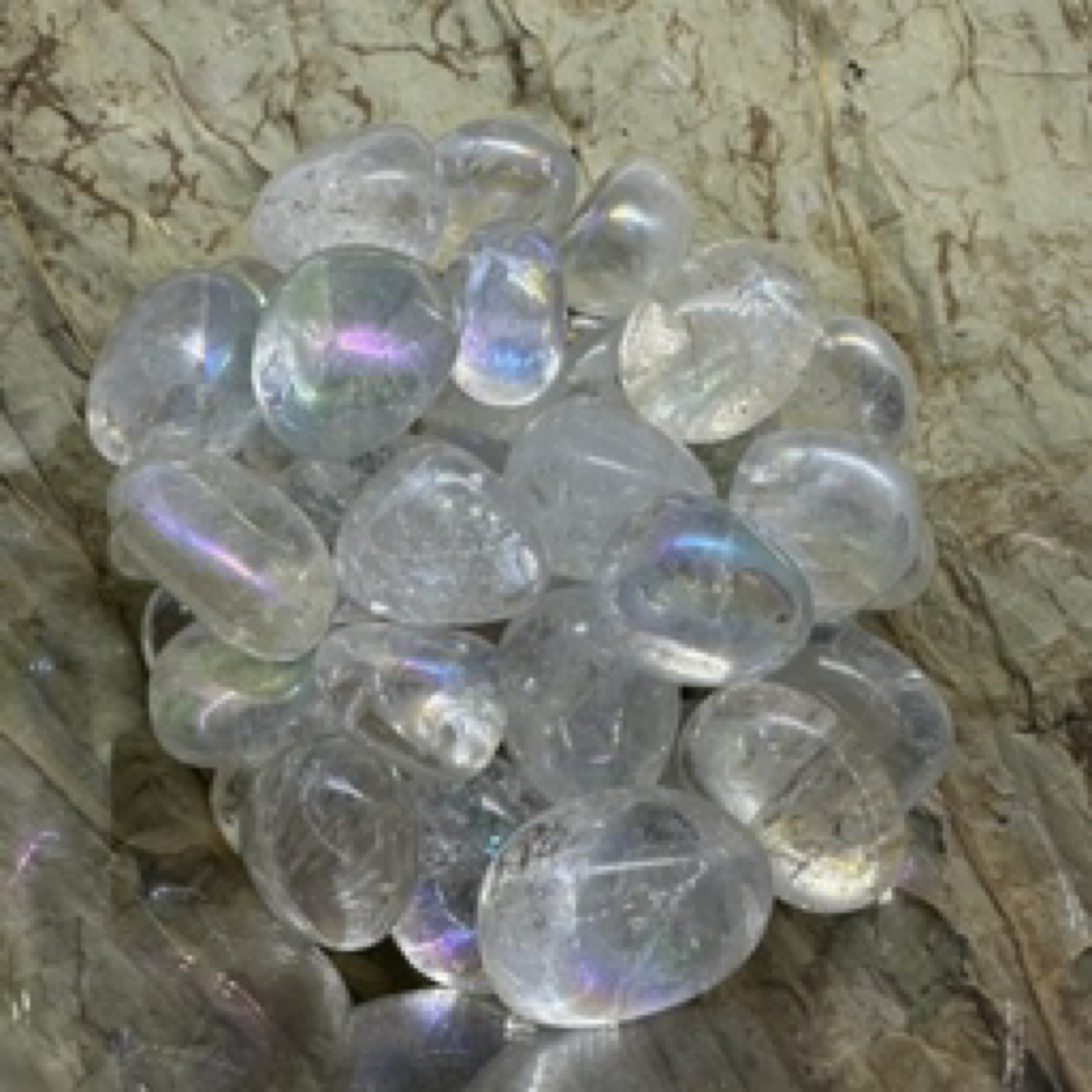 Angel Aura Quartz Tumble Stone