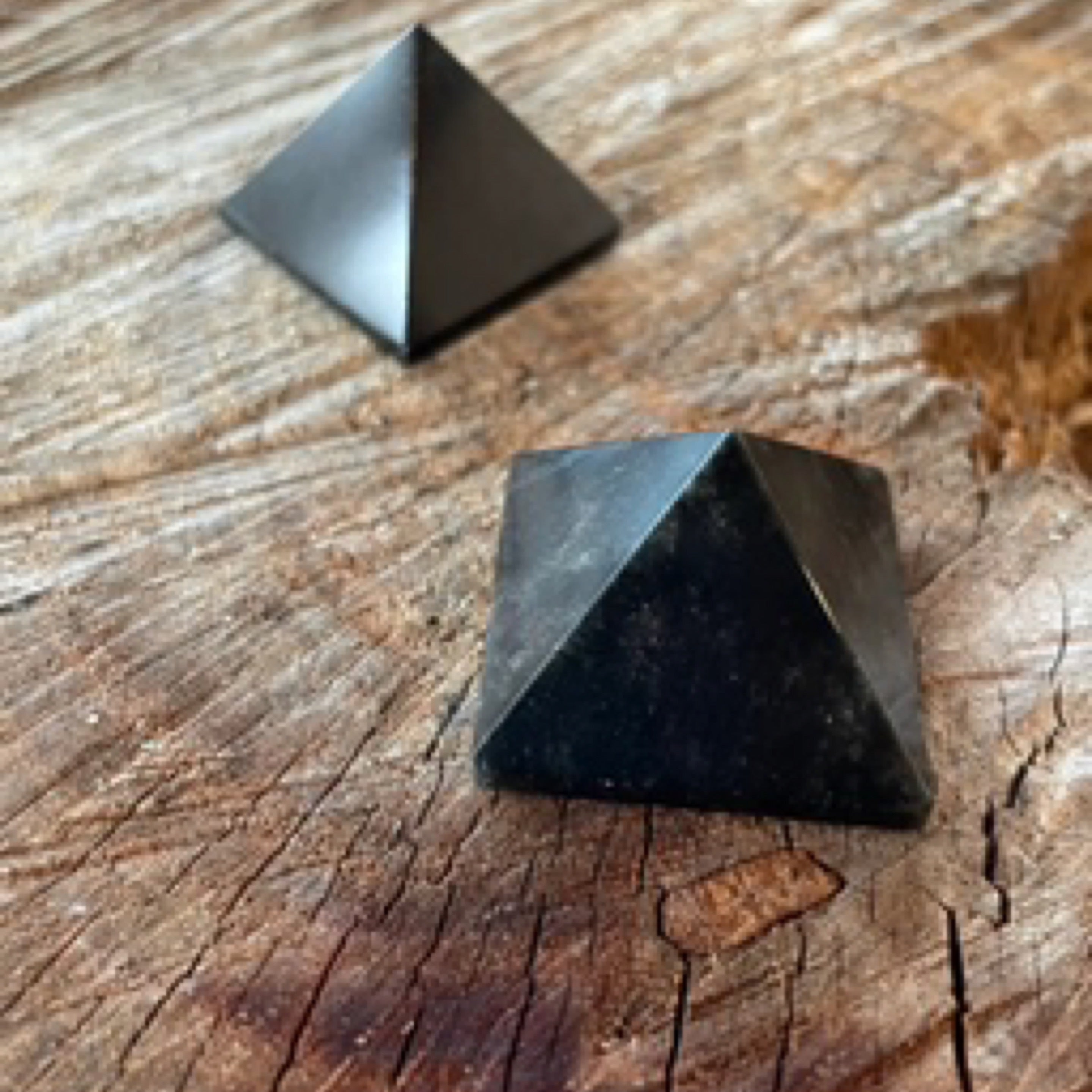 Black Obsidian Pyramind