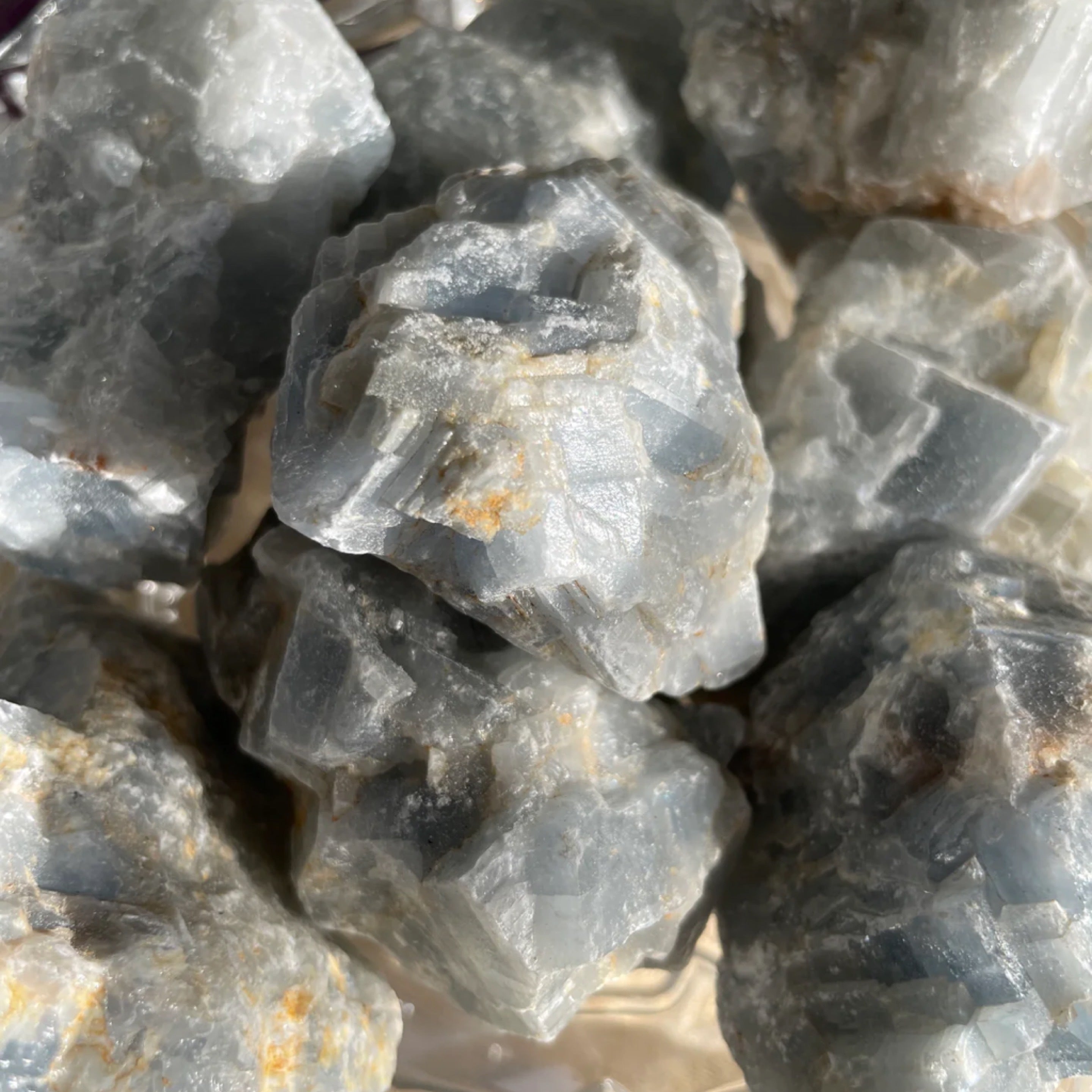 Blue Calcite